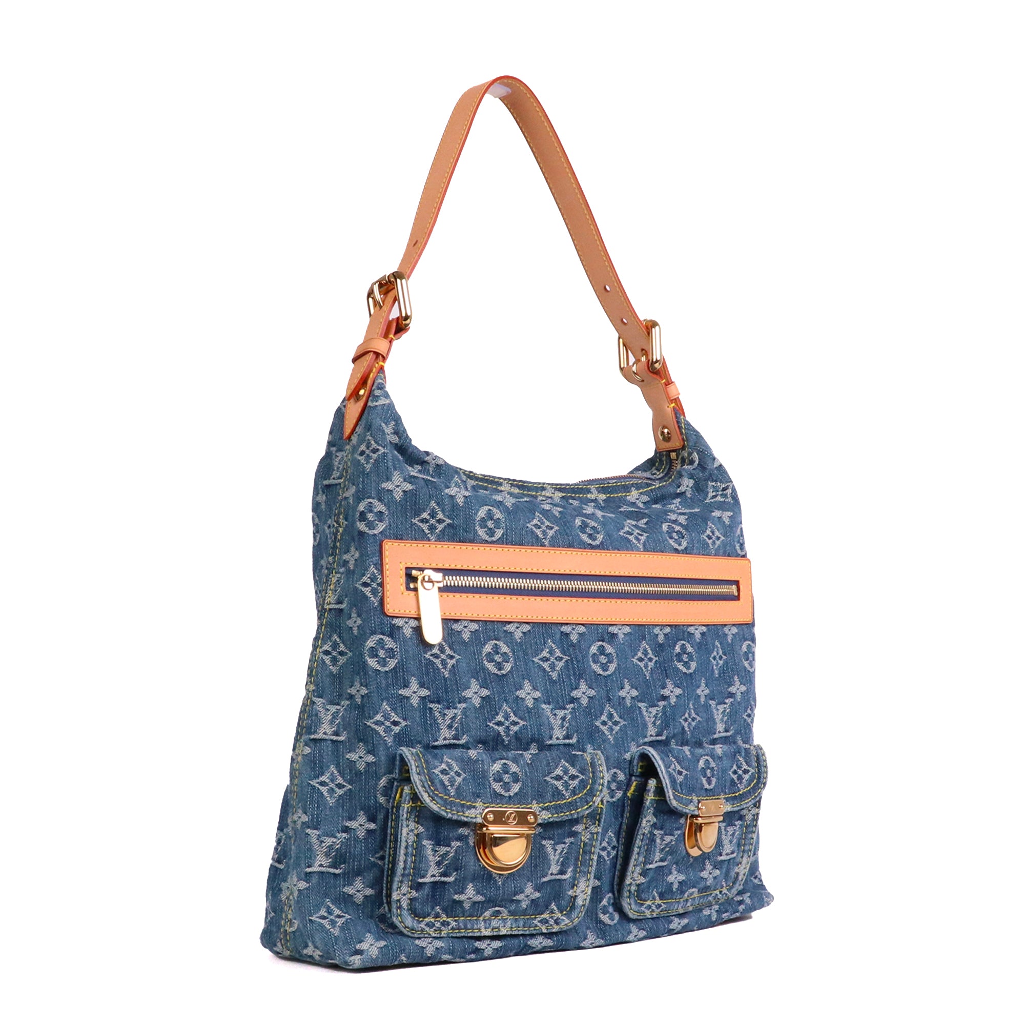 LOUIS VUITTON - Baggy denim tote bag