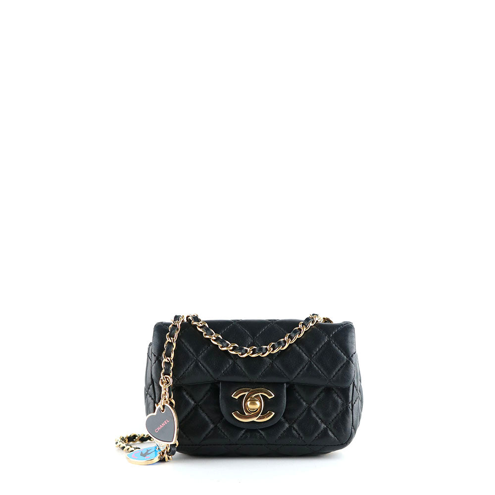 CHANEL - Sac à main Timeless mini édition limitée Valentine's Day