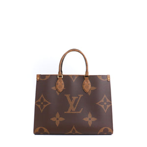 LOUIS VUITTON - Sac cabas OnTheGo MM Louis Vuitton en toile monogrammée