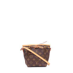 LOUIS VUITTON - Sac à bandoulière Noé mini Louis Vuitton en toile monogrammée