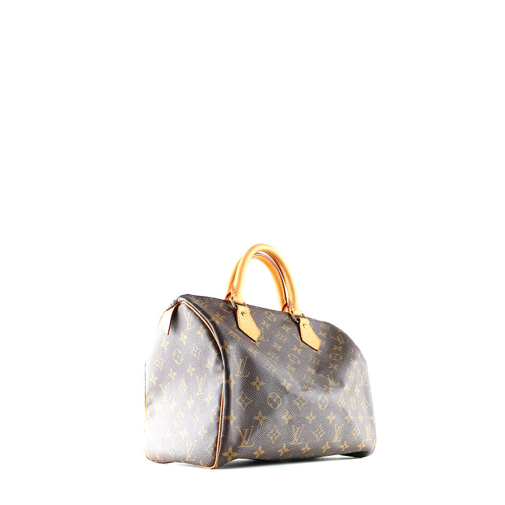LOUIS VUITTON - Sac à main Speedy 30 en toile monogramme
