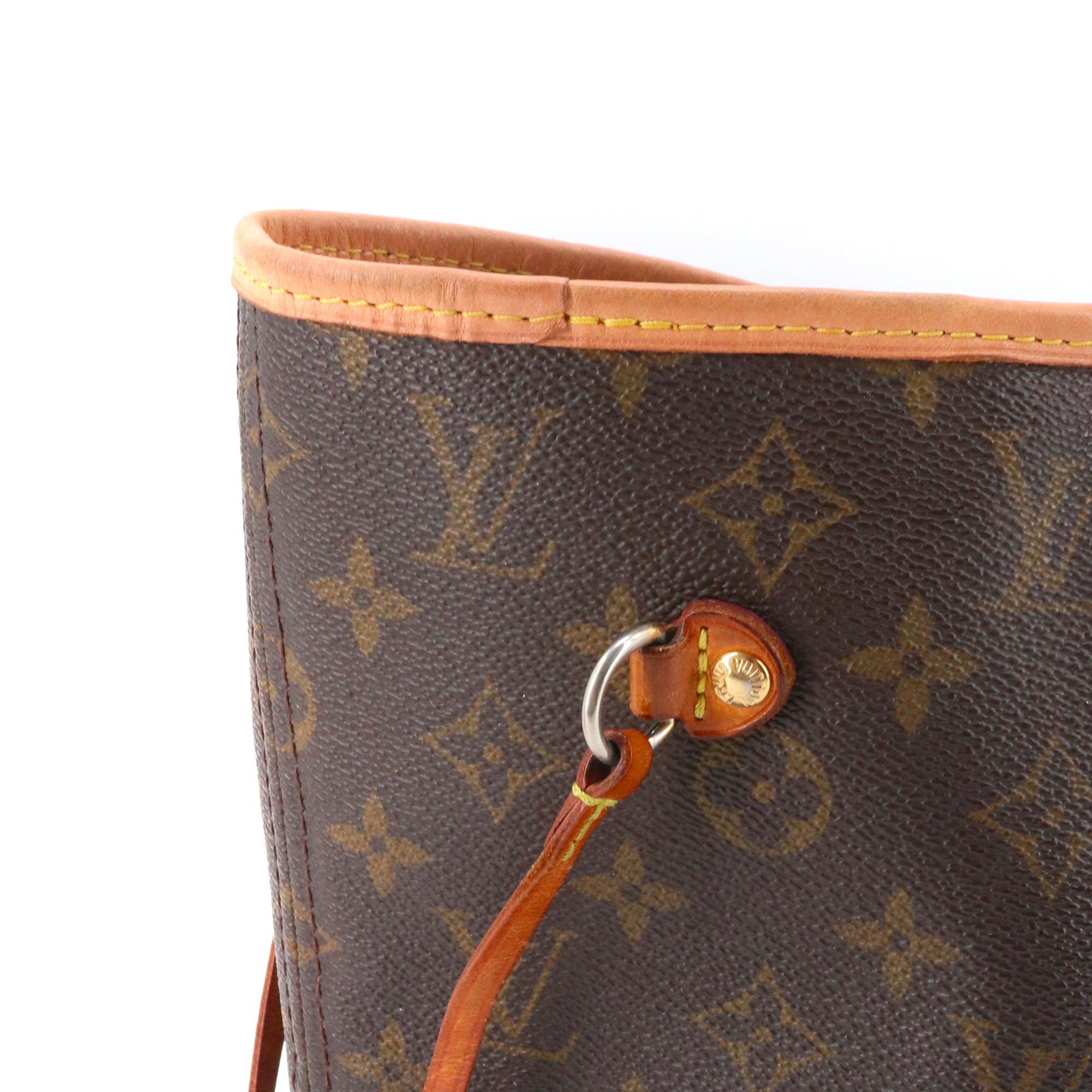 LOUIS VUITTON - Sac cabas Neverfull MM Louis Vuitton en toile monogrammée