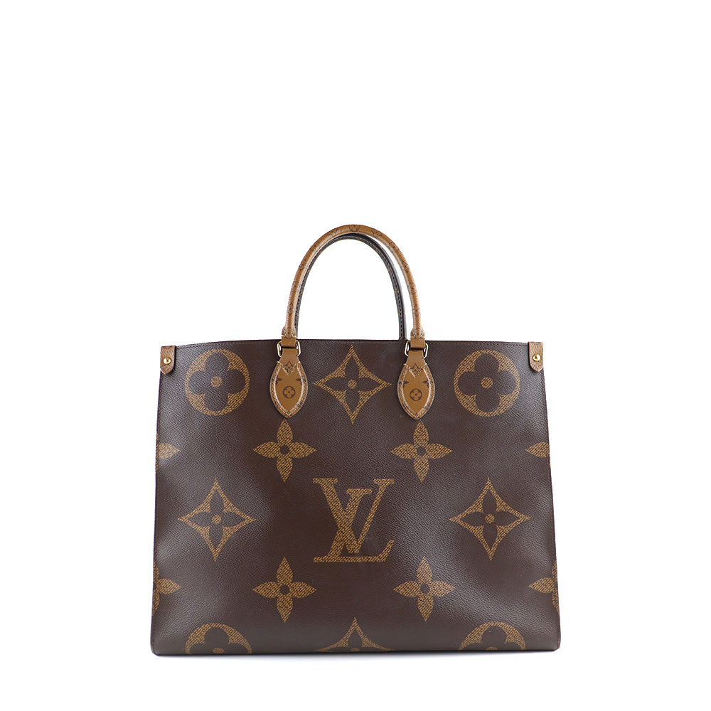 LOUIS VUITTON - Sac cabas OnTheGo GM en toile monogrammée