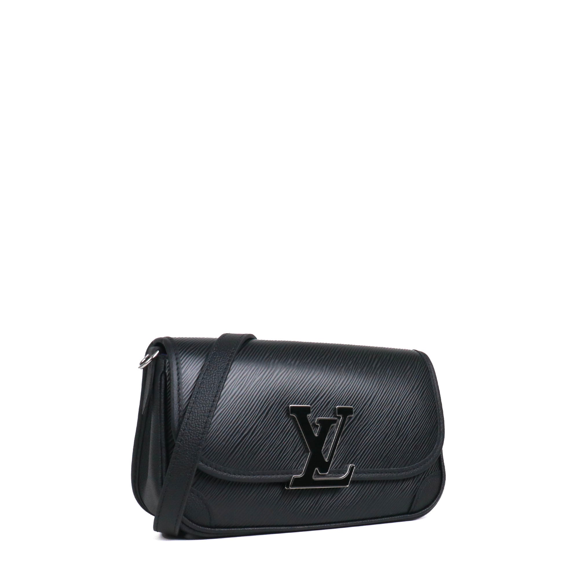 LOUIS VUITTON - Sac à bandoulière Buci Louis Vuitton en cuir épi noir