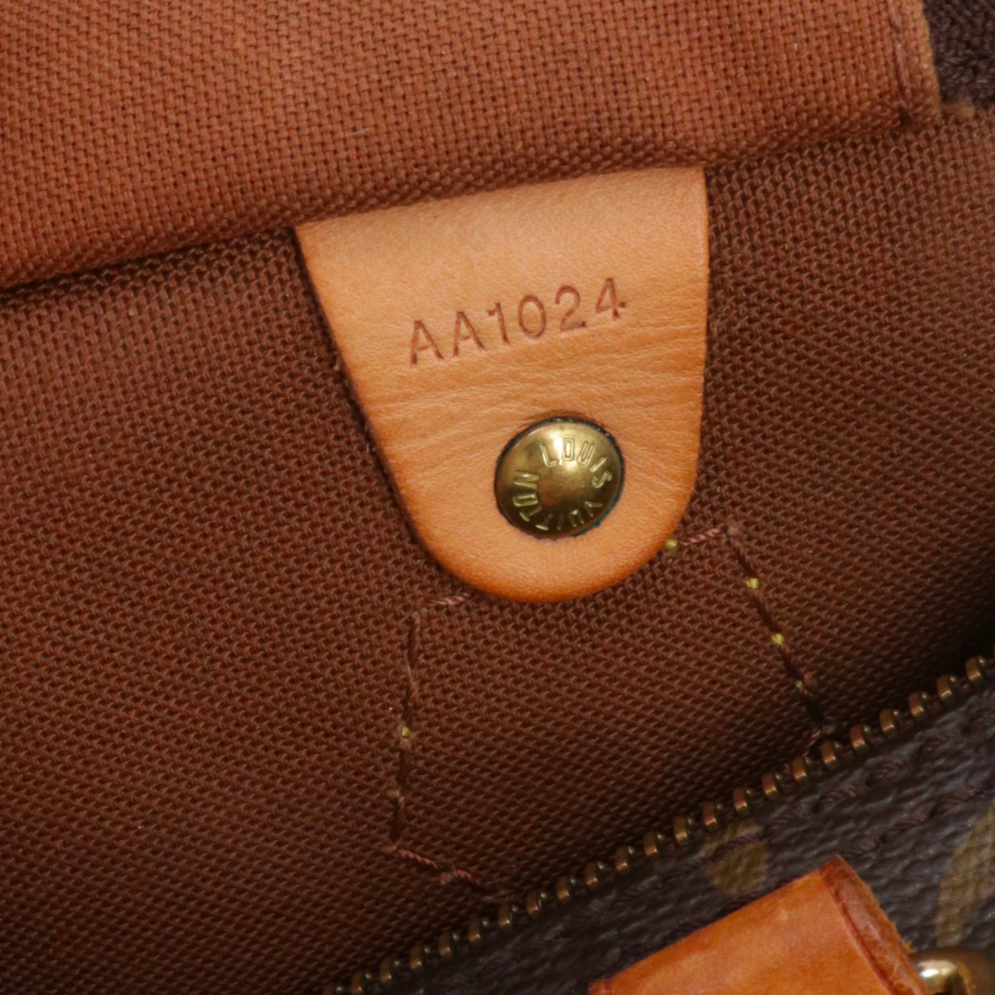 LOUIS VUITTON - Sac à main Speedy 30 Louis Vuitton en toile monogrammée