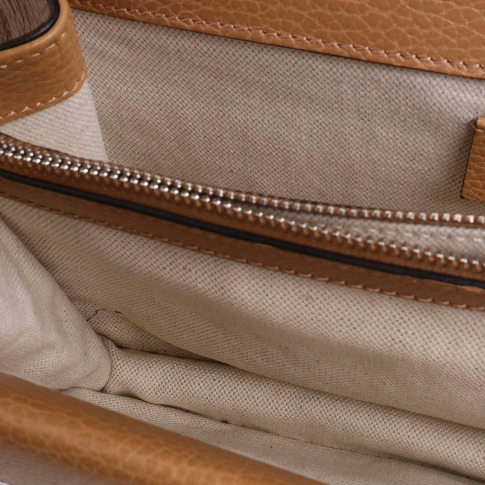 GUCCI - Sac à épaule Dionysus Petite Taille Gucci en cuir marron