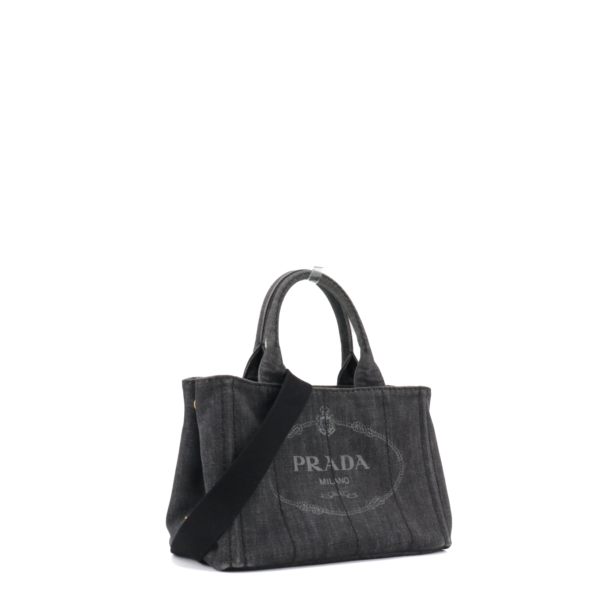 PRADA - Red grained leather shoulder bag