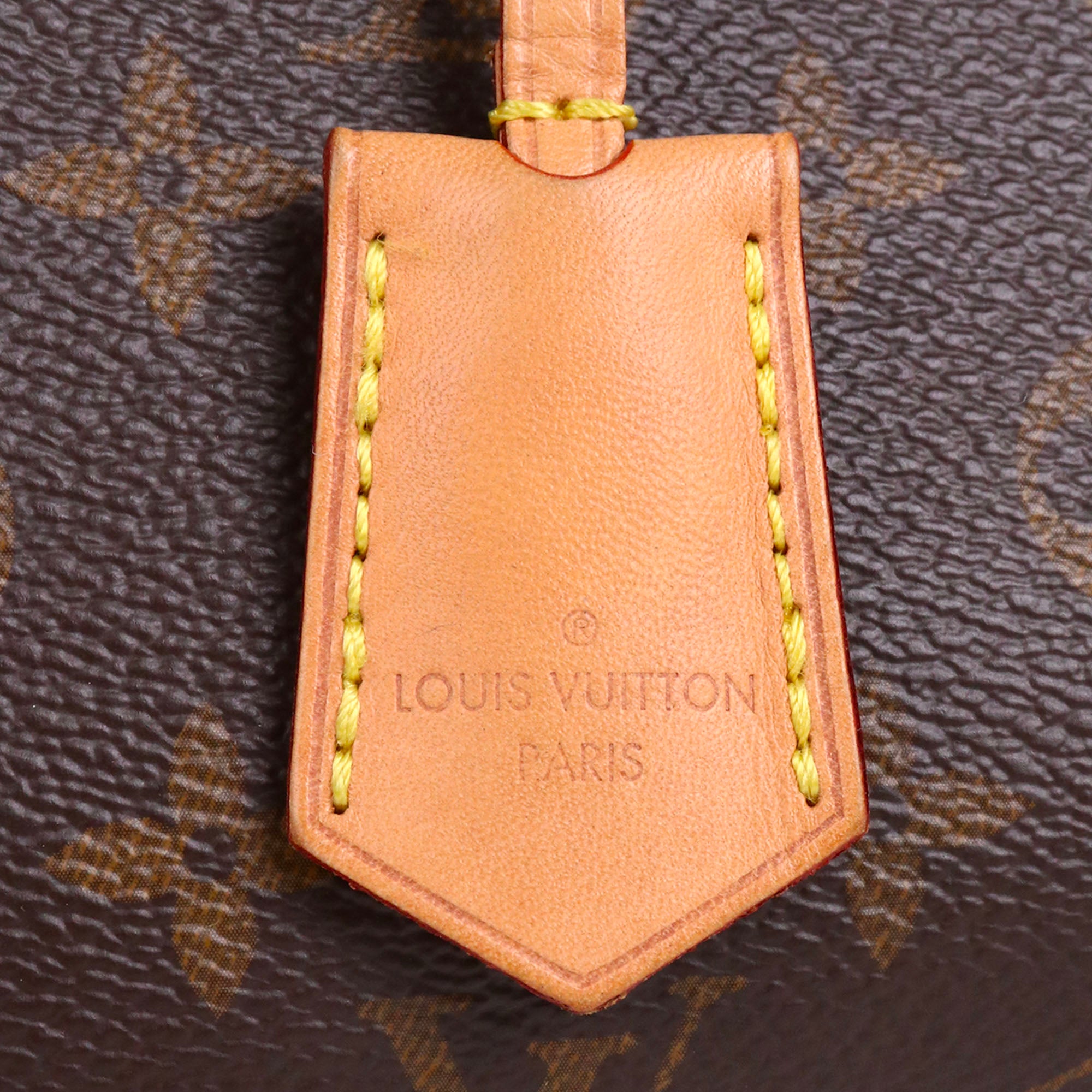 LOUIS VUITTON - Sac à main Cluny Moyen Louis Vuitton en toile monogrammée marron