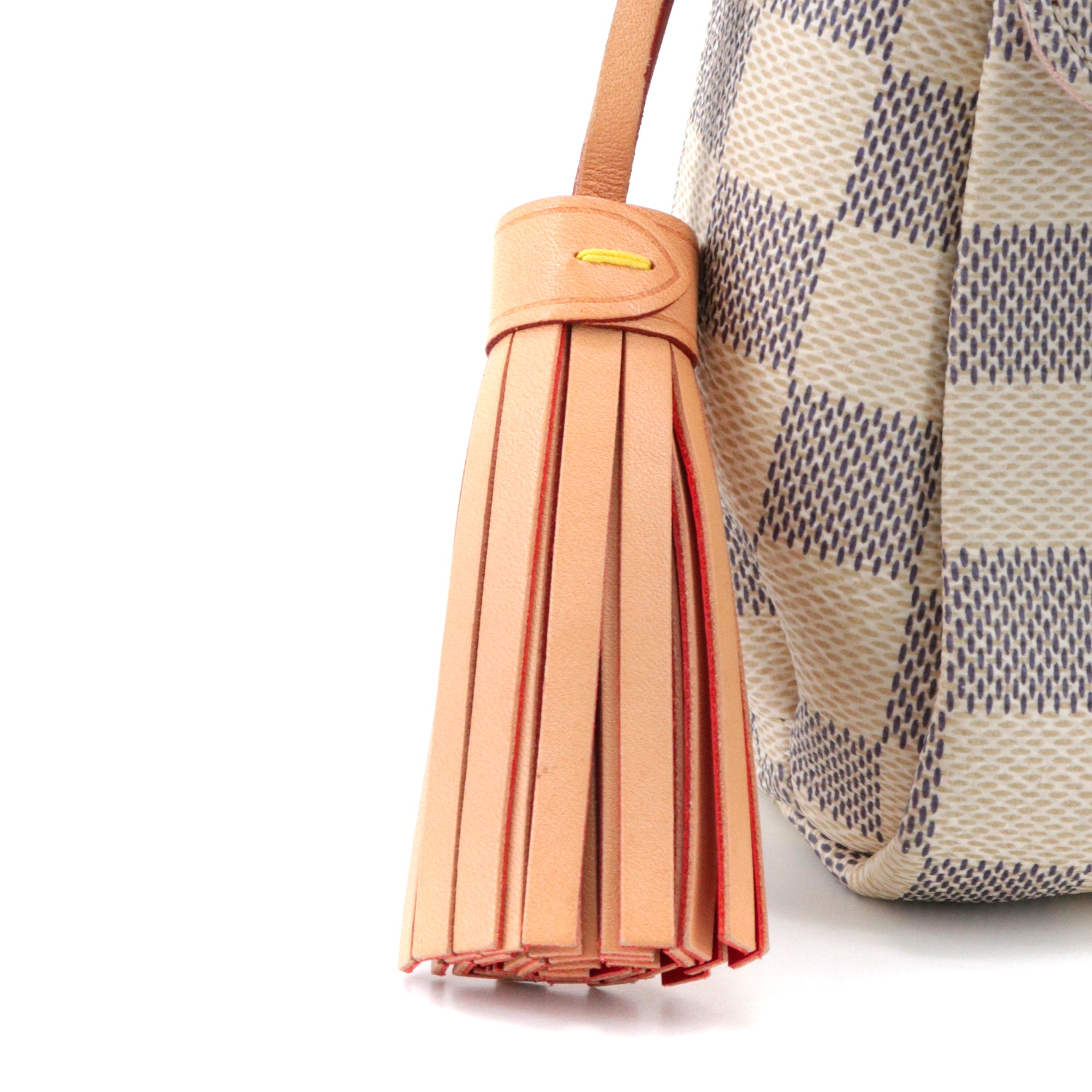 LOUIS VUITTON - Sac à bandoulière Croisette Louis Vuitton en toile damier azur