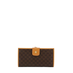 CELINE - Celine Triomphe wallet in vintage monogrammed canvas