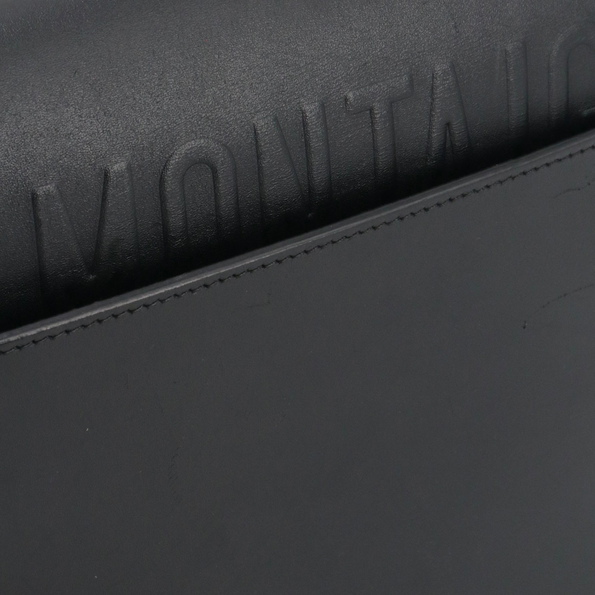 DIOR - Sac à bandoulière Bobby Dior en cuir noir
