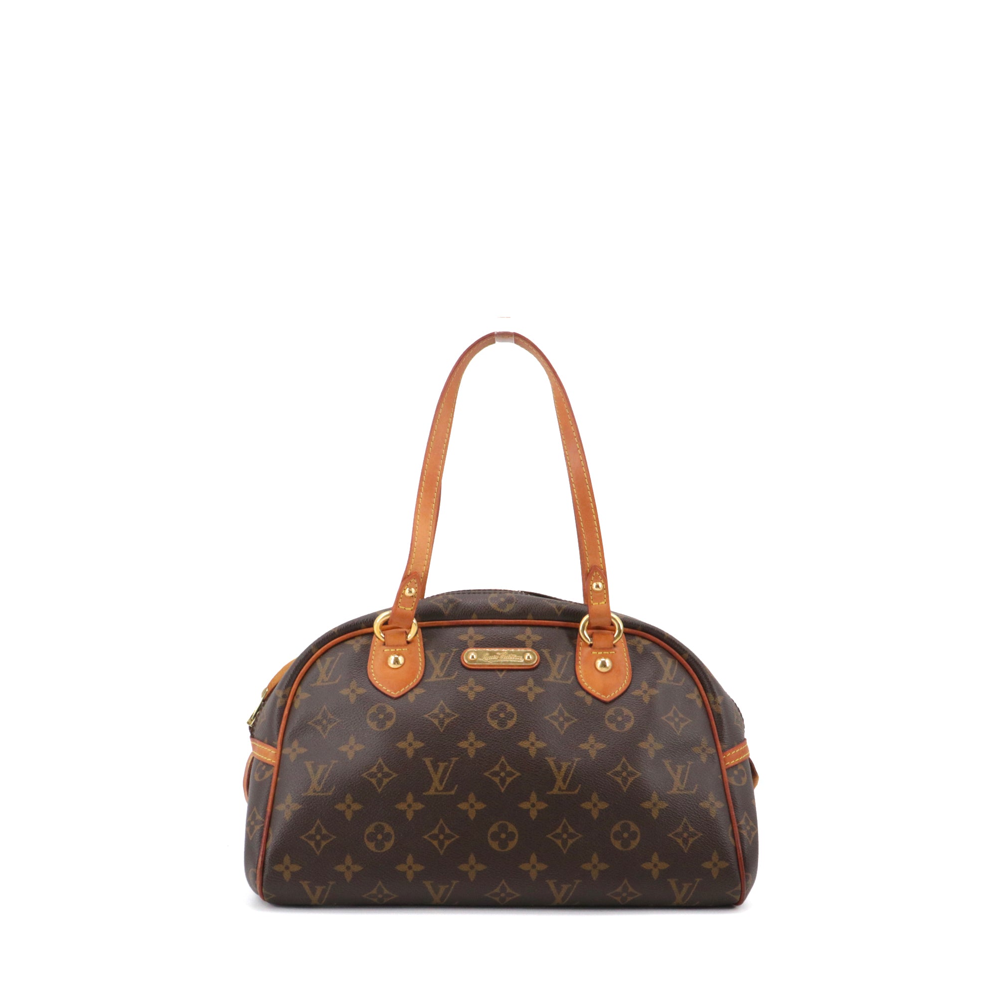 LOUIS VUITTON - Sac à main Montorgueil Louis Vuitton en toile monogrammée