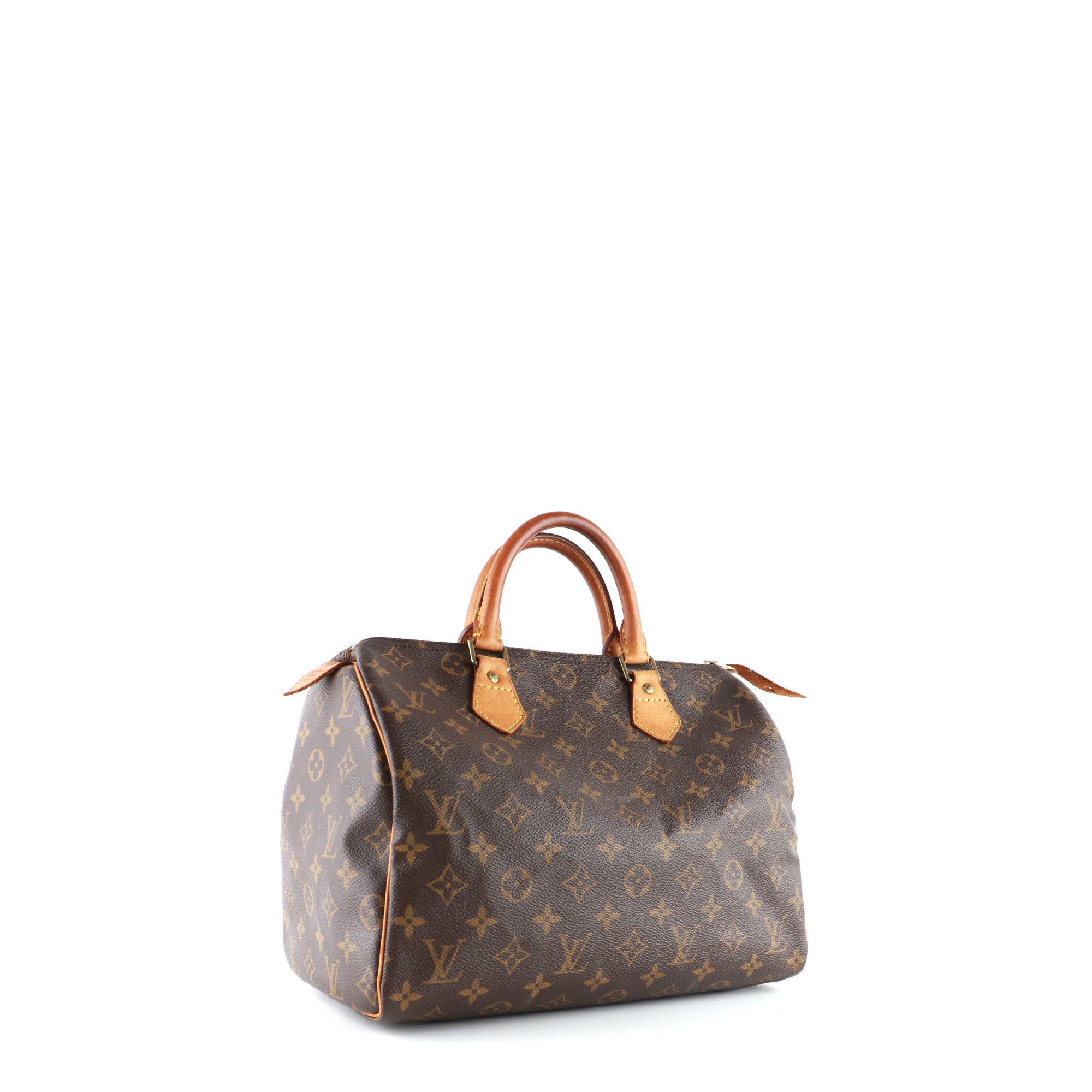 LOUIS VUITTON - Sac à main Speedy 30 en toile monogramme