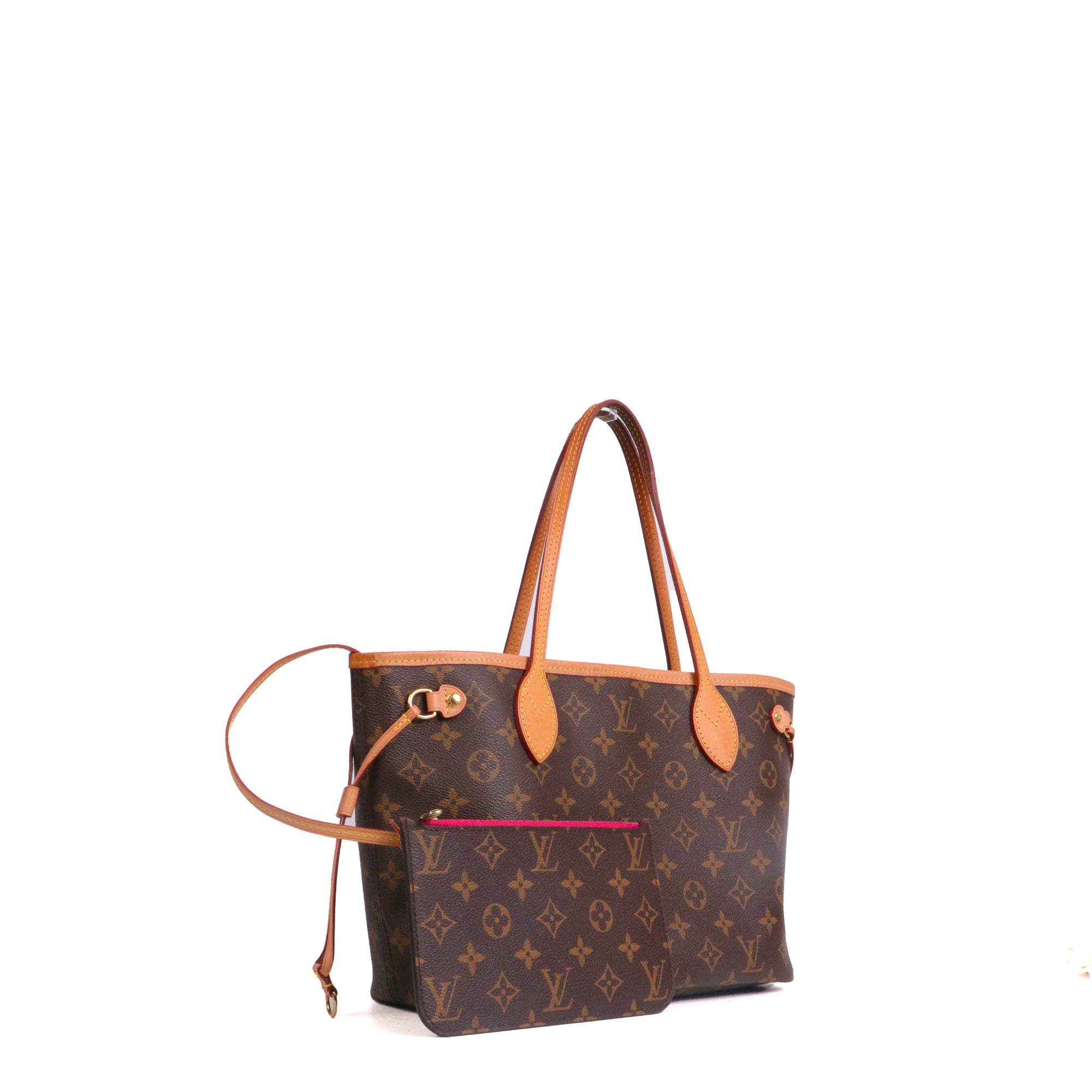 LOUIS VUITTON - Sac cabas Neverfull PM Louis Vuitton en toile monogrammée