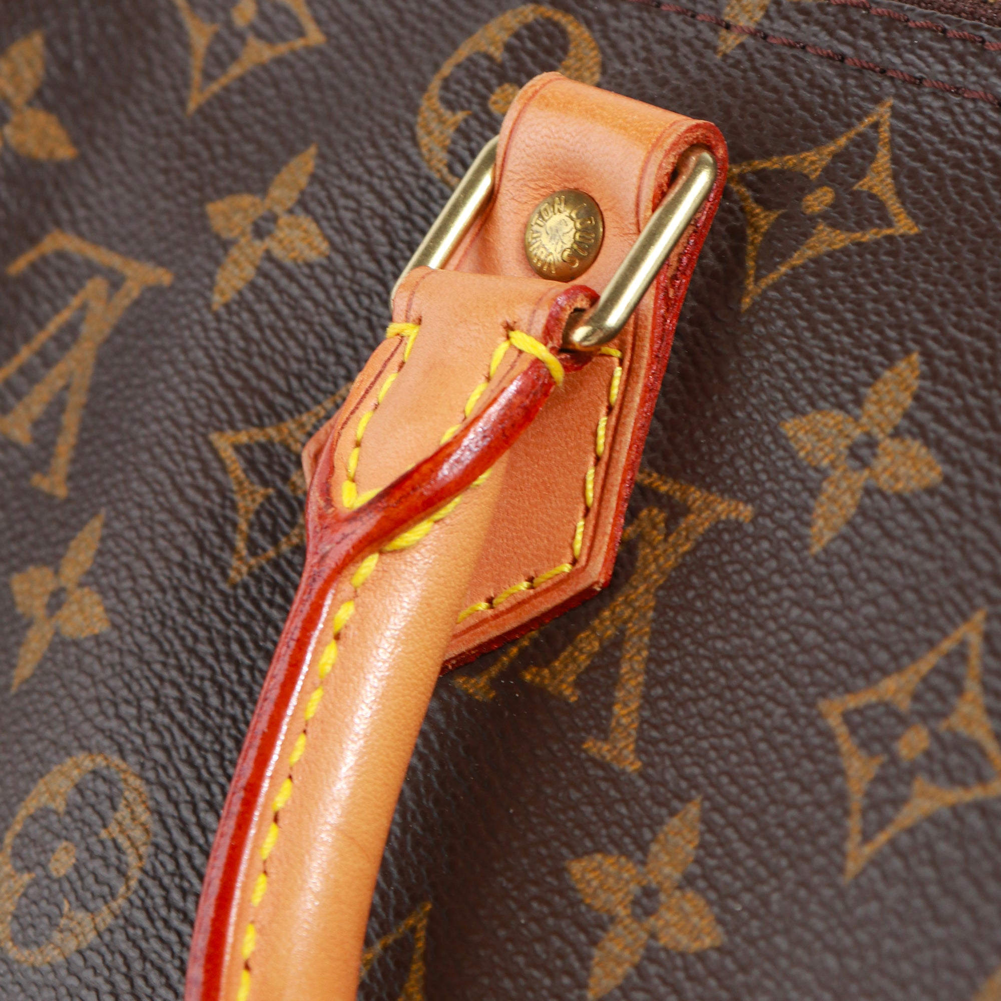 LOUIS VUITTON - Sac à main Speedy 30 en toile monogramme