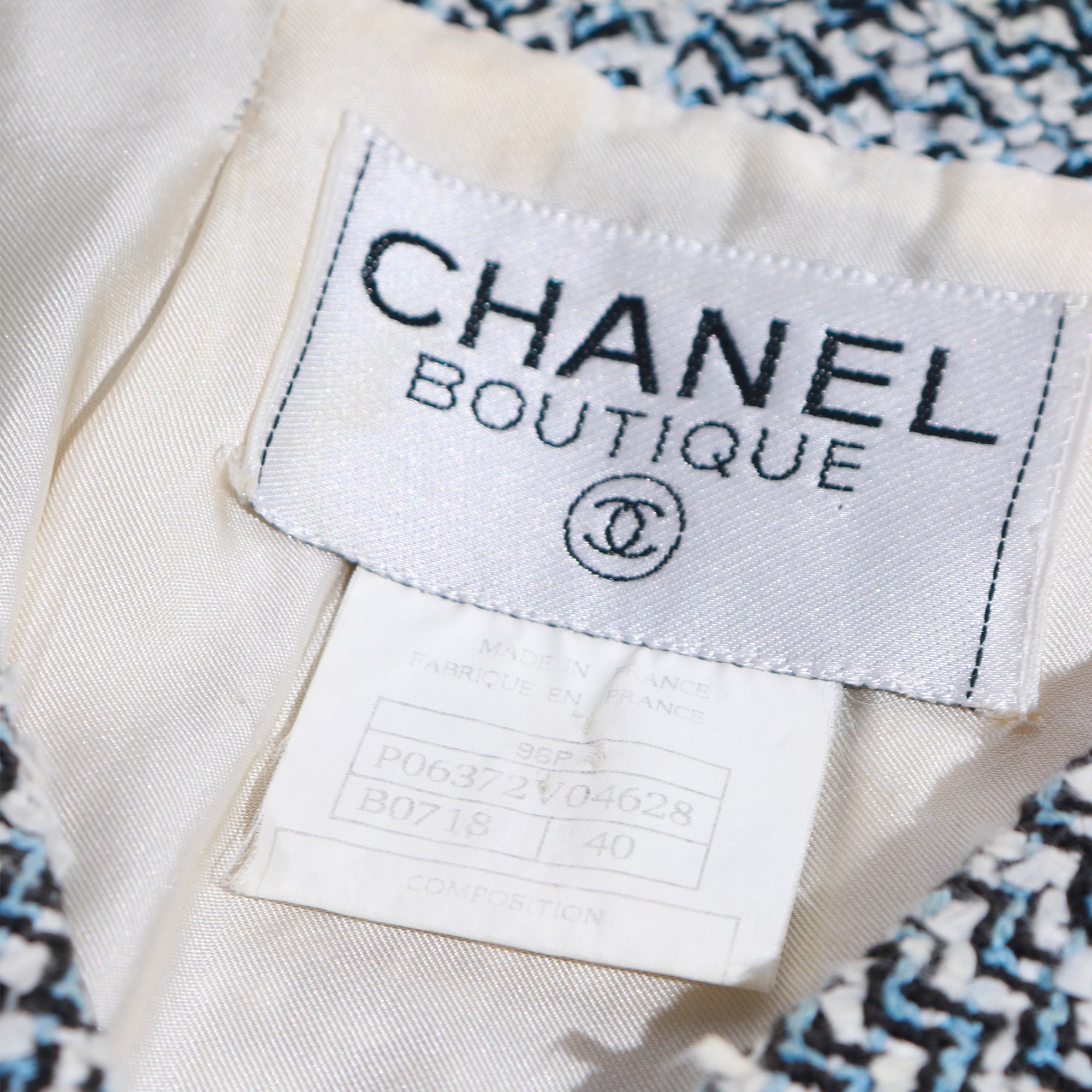 CHANEL - Veste en tweed (T40)