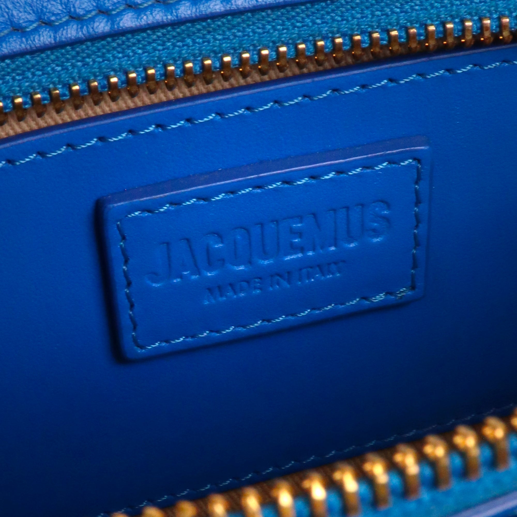 JACQUEMUS - Sac à épaule Ciuciu Jacquemus en cuir bleu