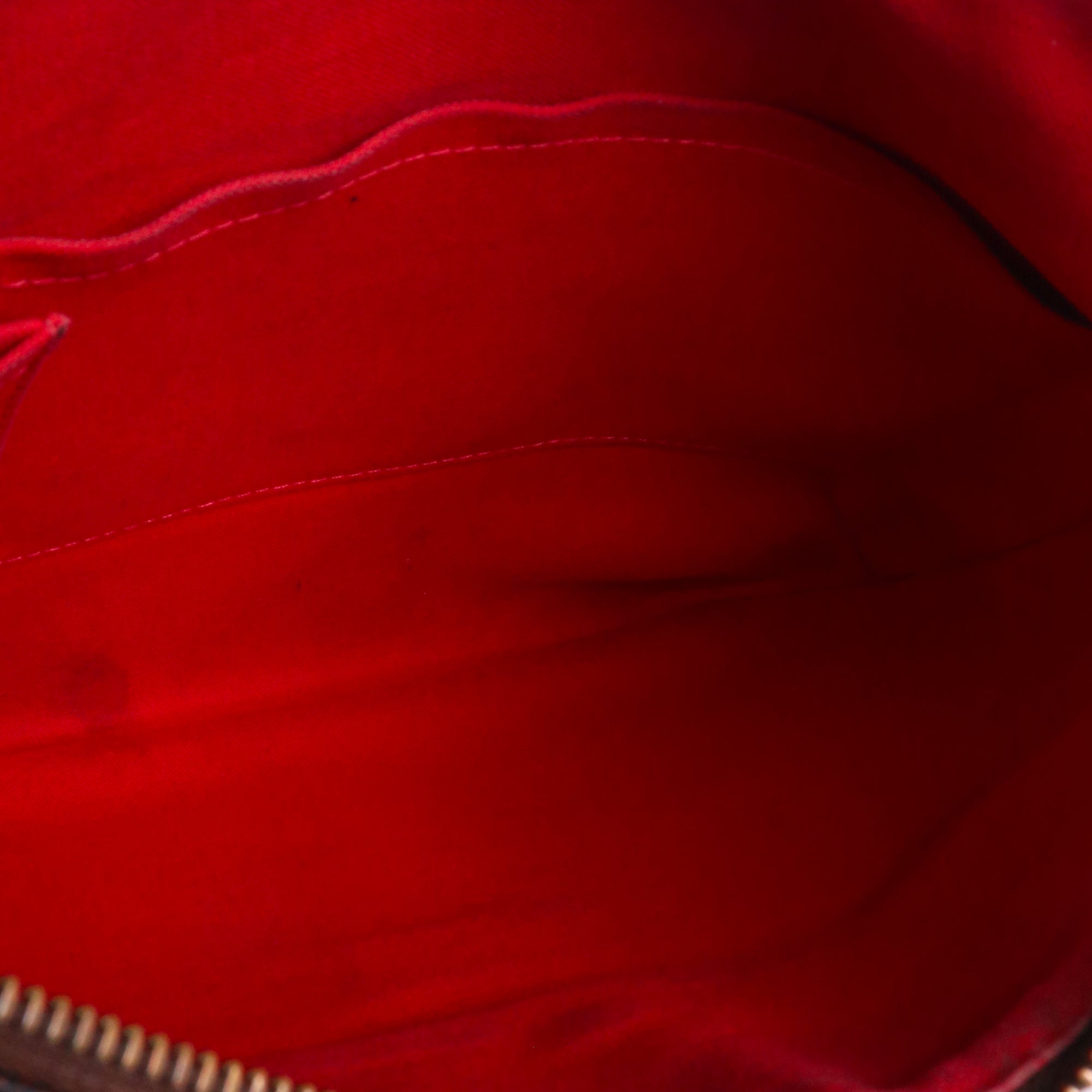 LOUIS VUITTON - Sac à bandoulière Bloomsbury PM Louis Vuitton en toile damier ébène