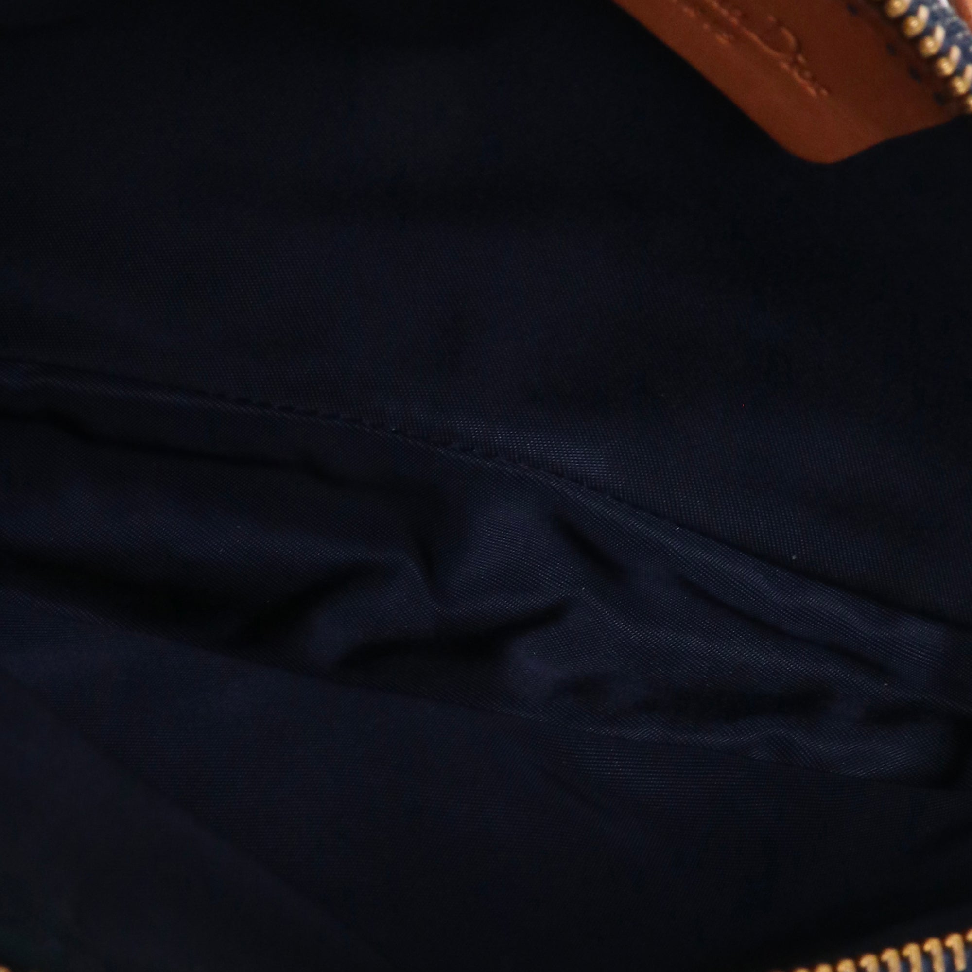 DIOR - Sac à épaule Saddle small Dior en denim vintage