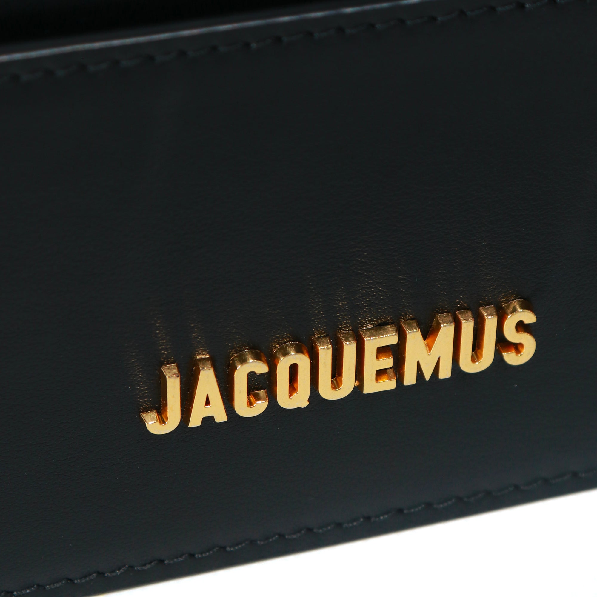 JACQUEMUS - Sac à épaule Le Ciuciu en cuir noir