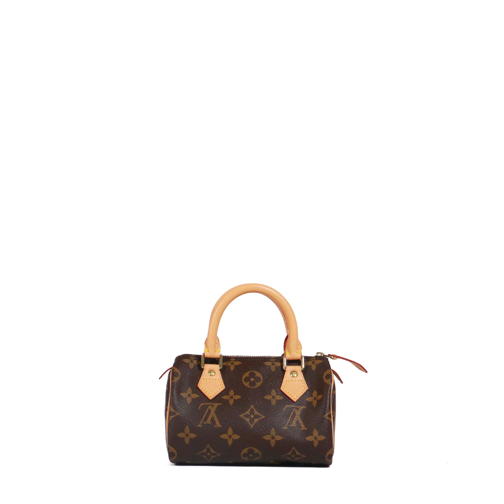 LOUIS VUITTON - Sac à main Nano Speedy en toile monogramme