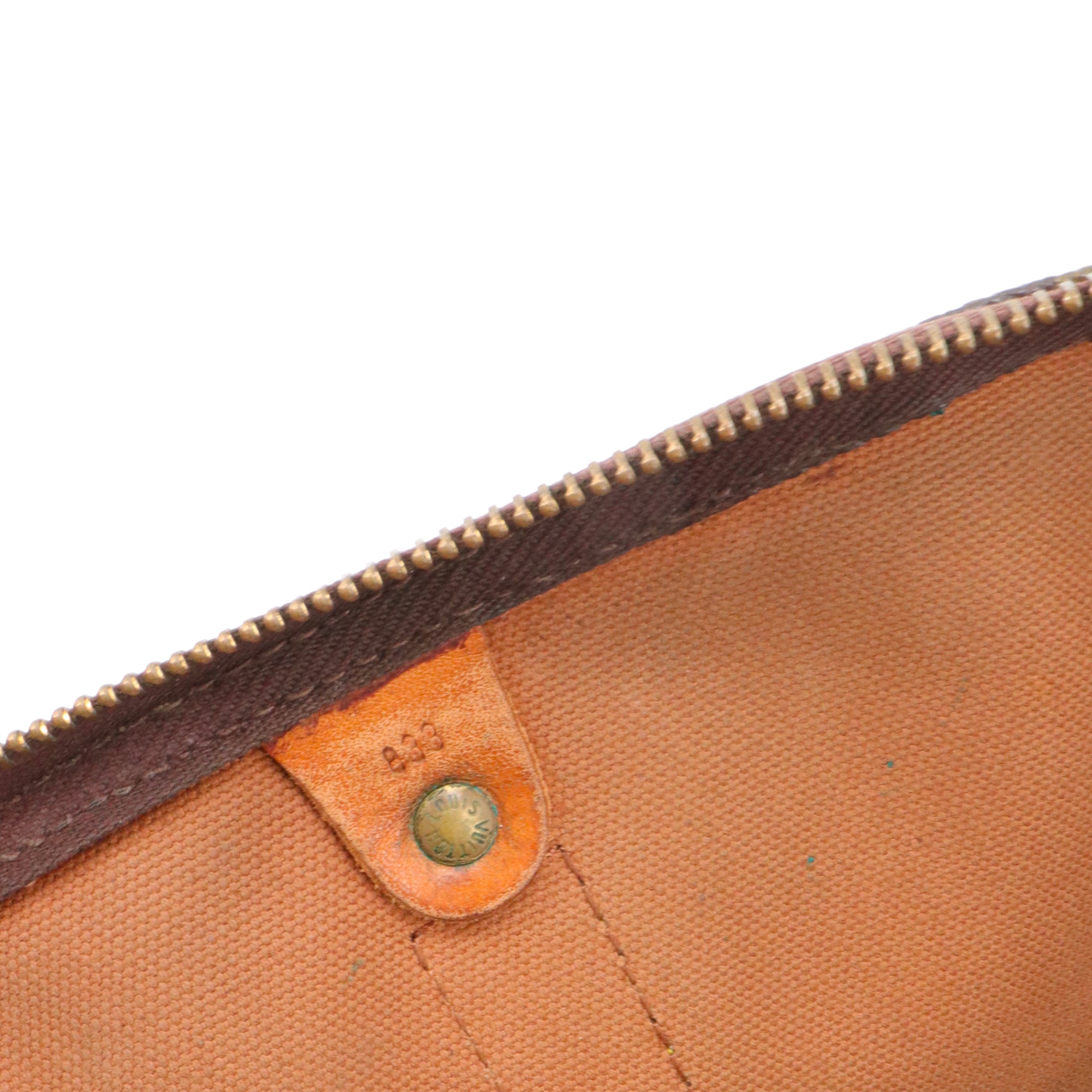 LOUIS VUITTON - Sac de voyage Keepall 50 Louis Vuitton en toile monogrammée vintage
