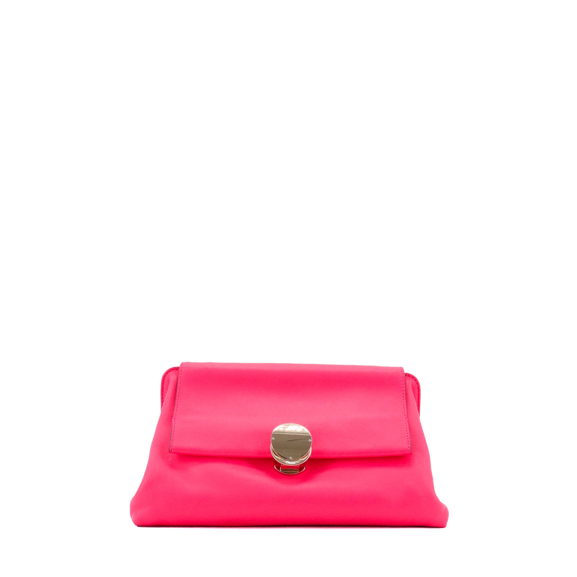 CHLOÉ - Sac à épaule Pénélope Chloé en cuir lisse rose