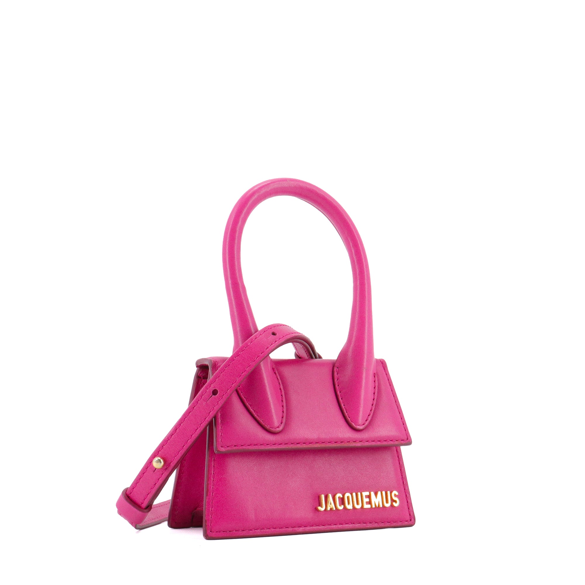 JACQUEMUS - Sac à bandoulière Chiquito Jacquemus en cuir rose