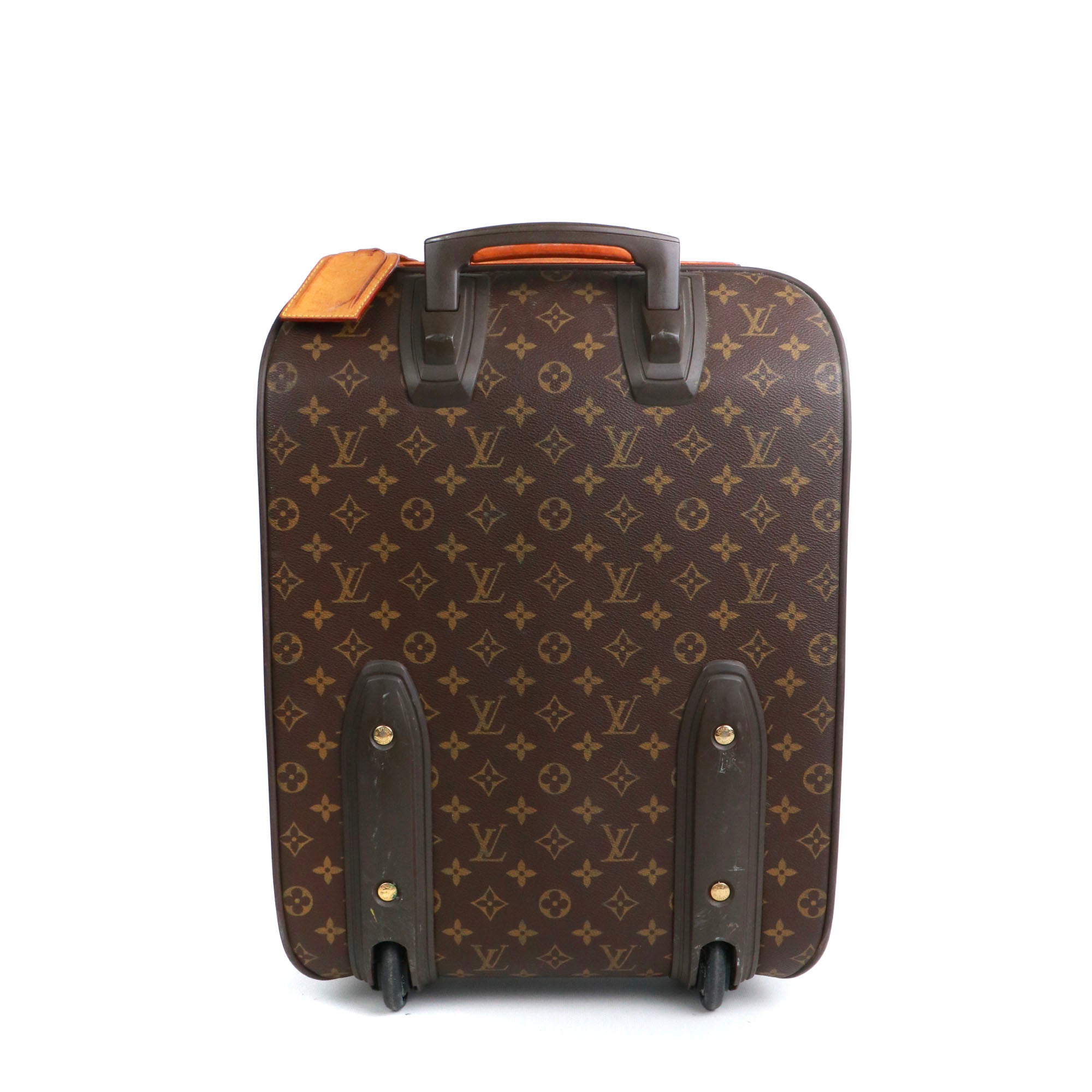 LOUIS VUITTON - Valise Pégase 45 Louis Vuitton en toile monogramme