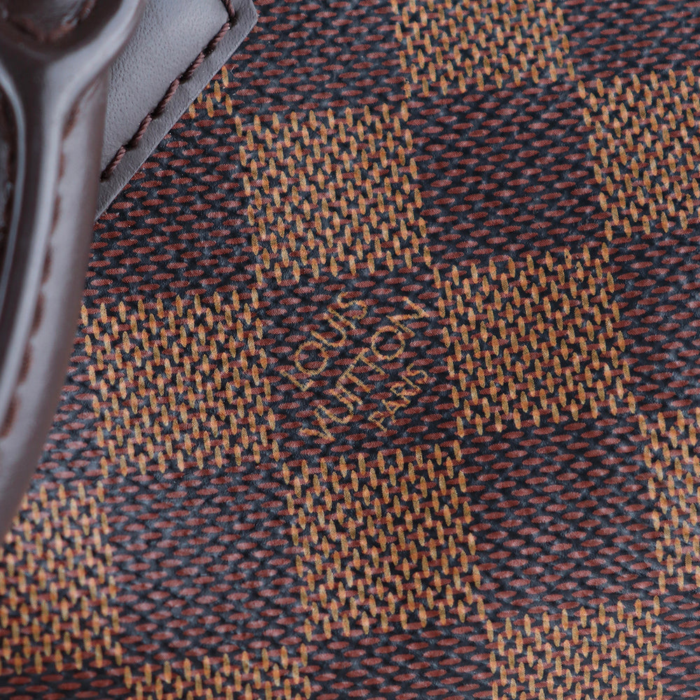 LOUIS VUITTON - Sac à main Speedy 30 en toile Damier Ébène