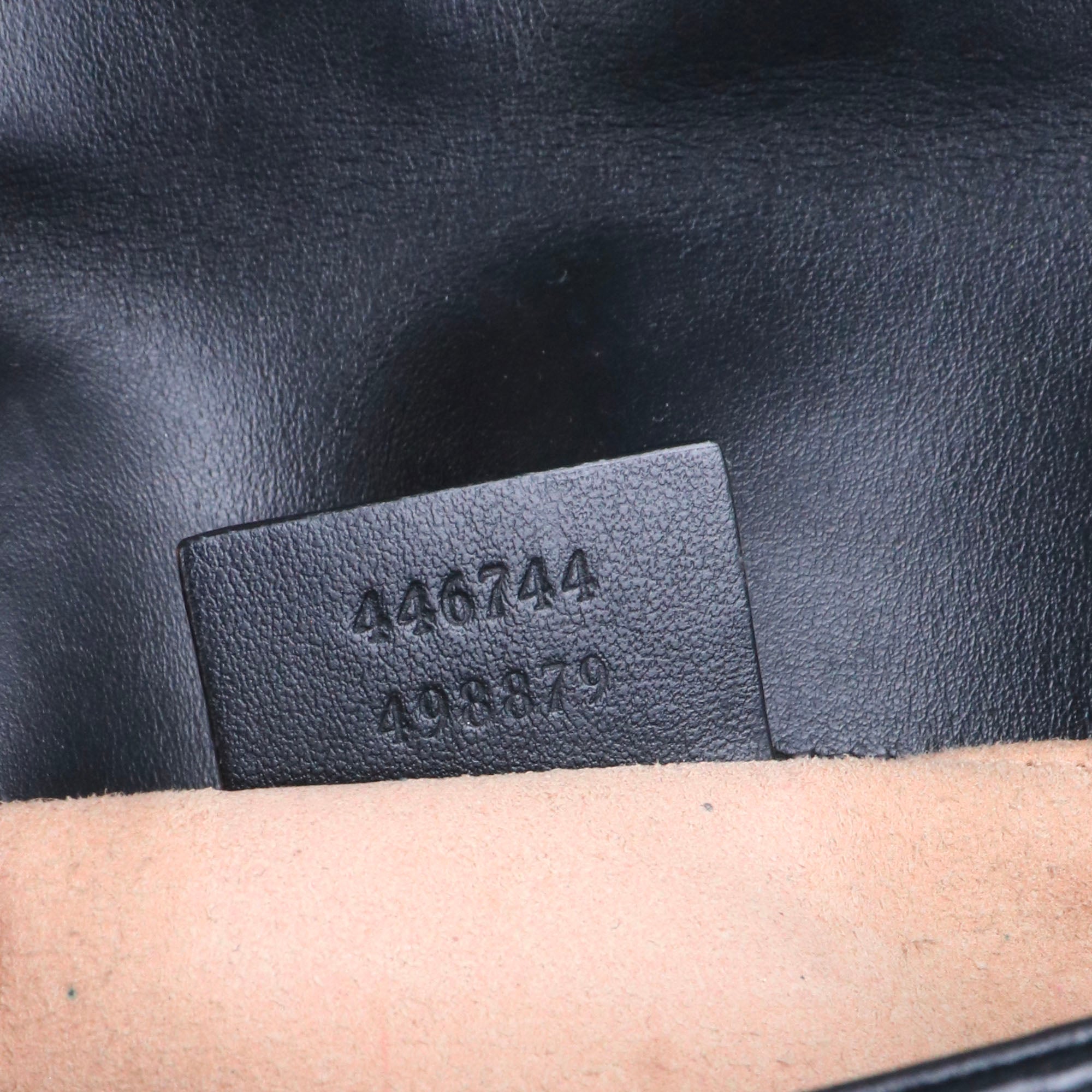 GUCCI - GG Marmont Small Size shoulder bag in black leather