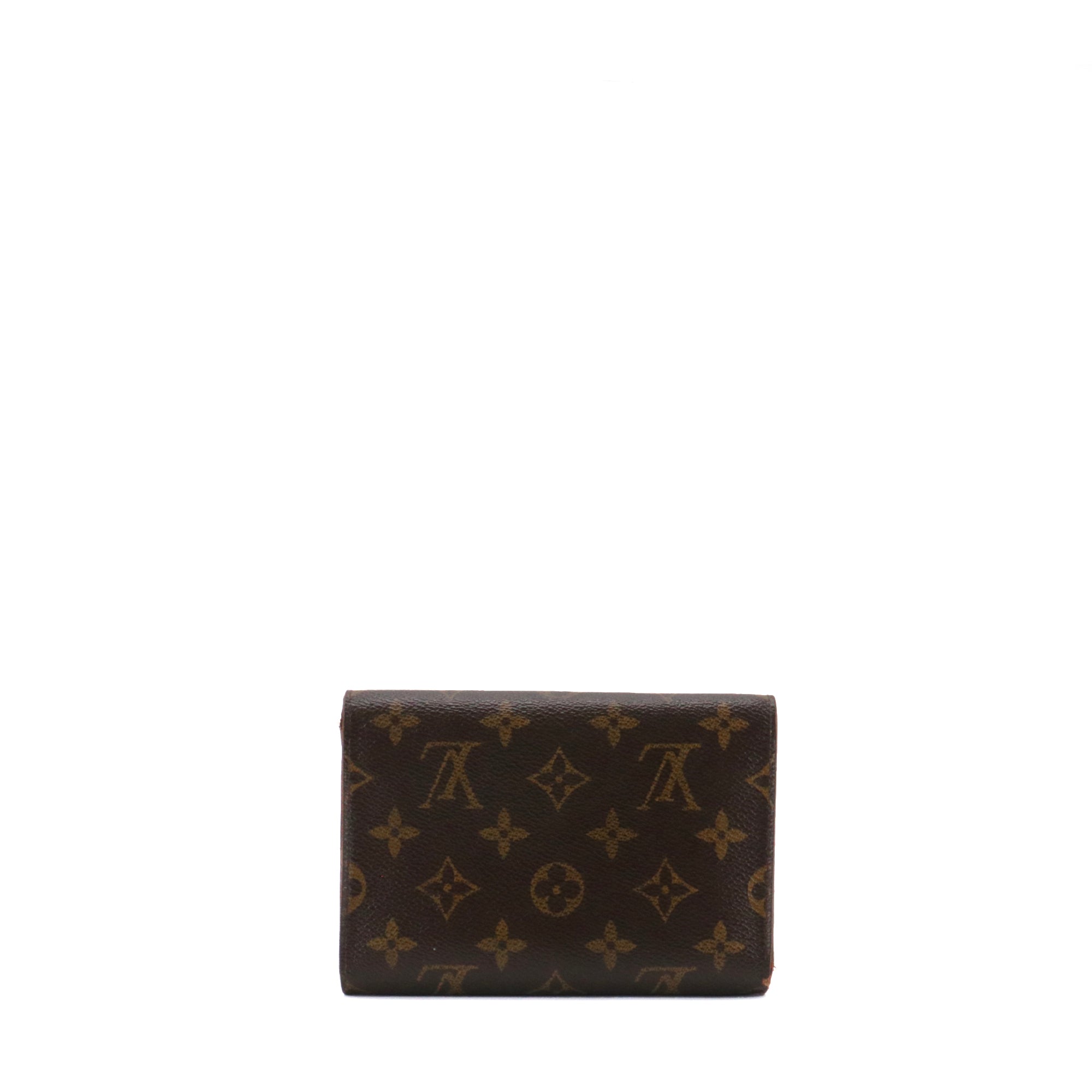 LOUIS VUITTON - Portefeuille Trésor Louis Vuitton en toile monogrammée