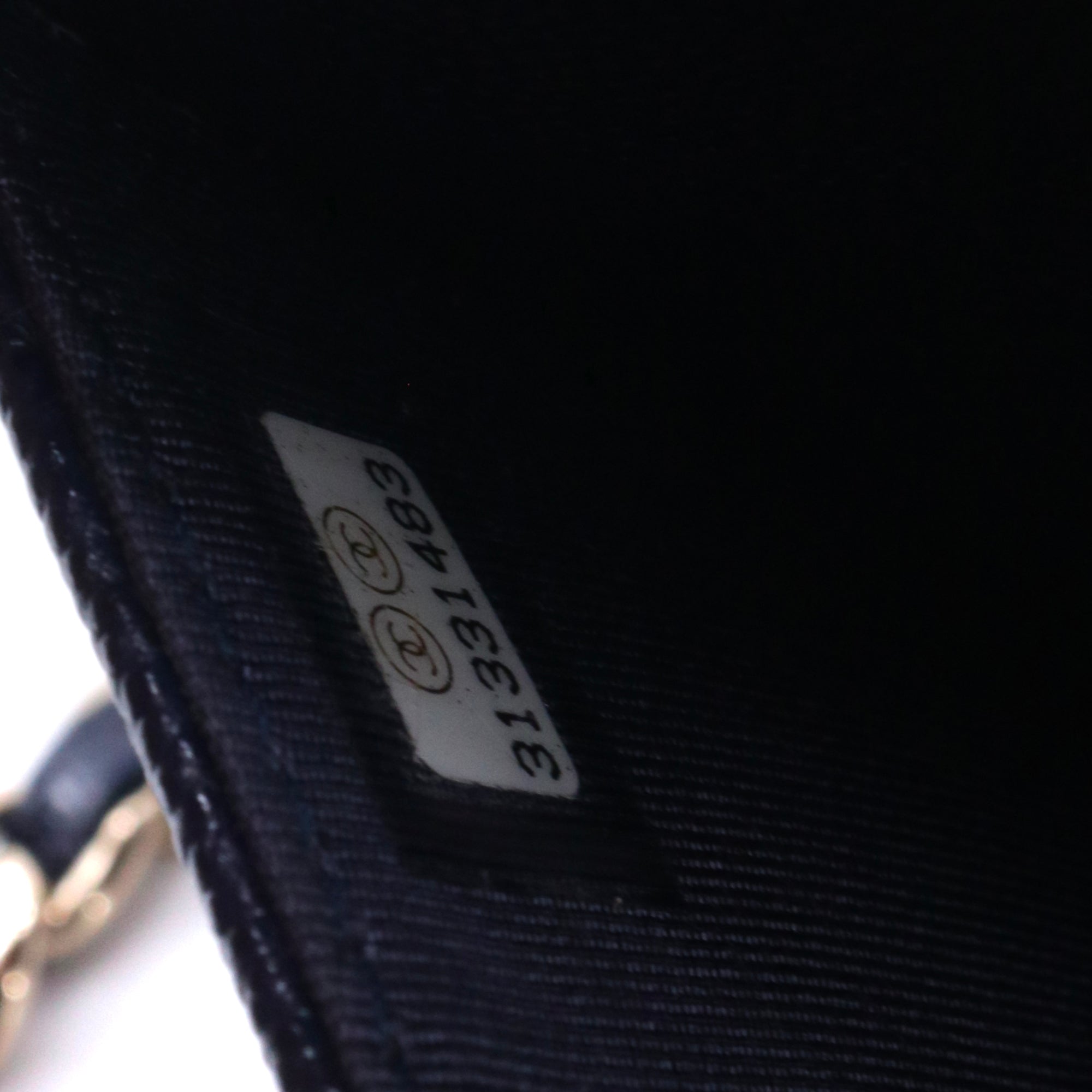 CHANEL - Sac Wallet On Chain Timeless Chanel en cuir caviar bleu marine