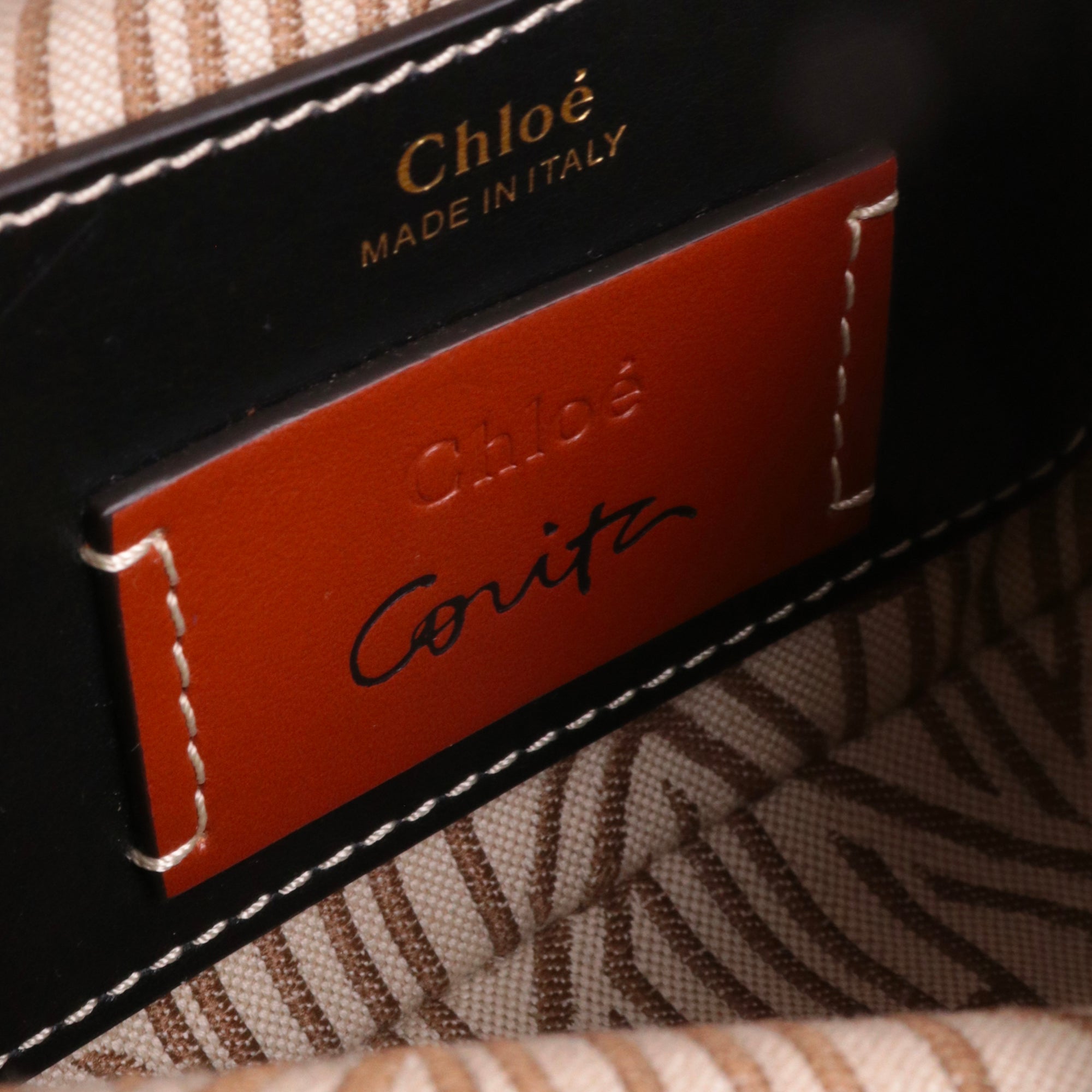 CHLOÉ - Sac à bandoulière Daria Chloé x Corita mini en cuir grainé beige