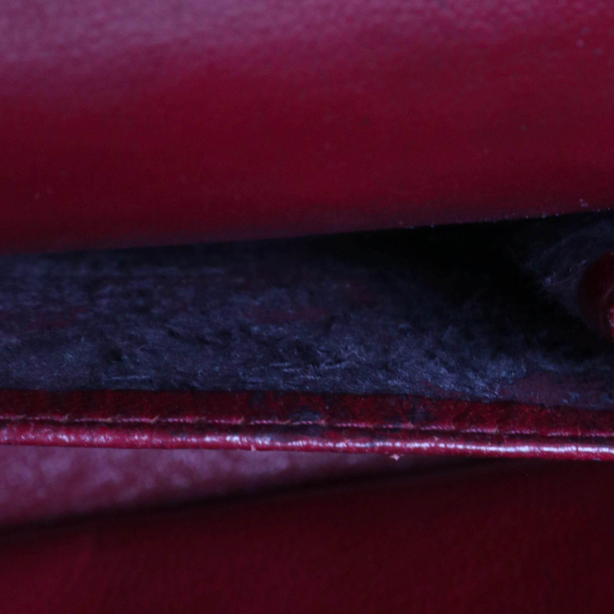 CHANEL - Sac à main Timeless/Classique medium Chanel double flap en cuir matelassé noir vintage