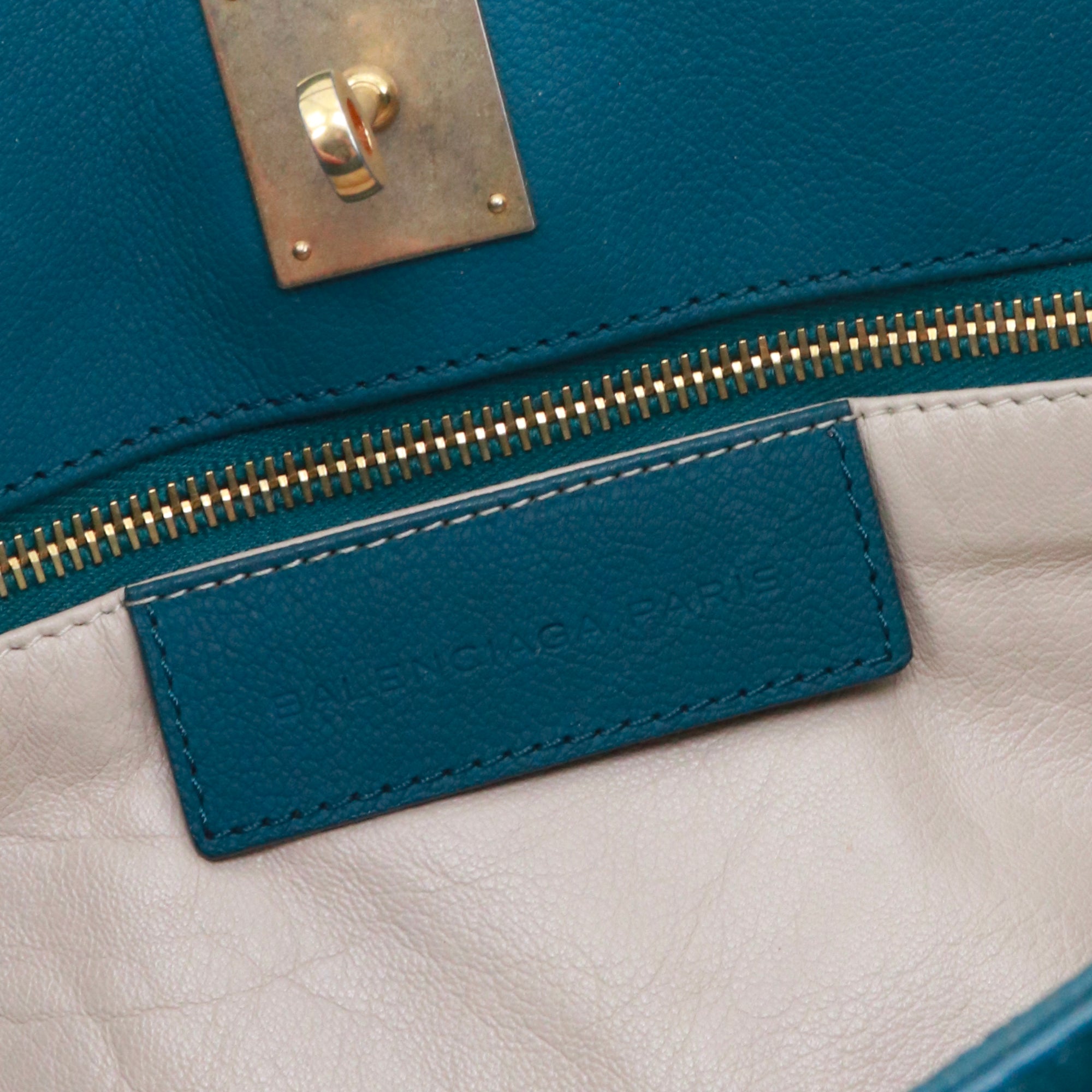 BALENCIAGA - City leather tote bag