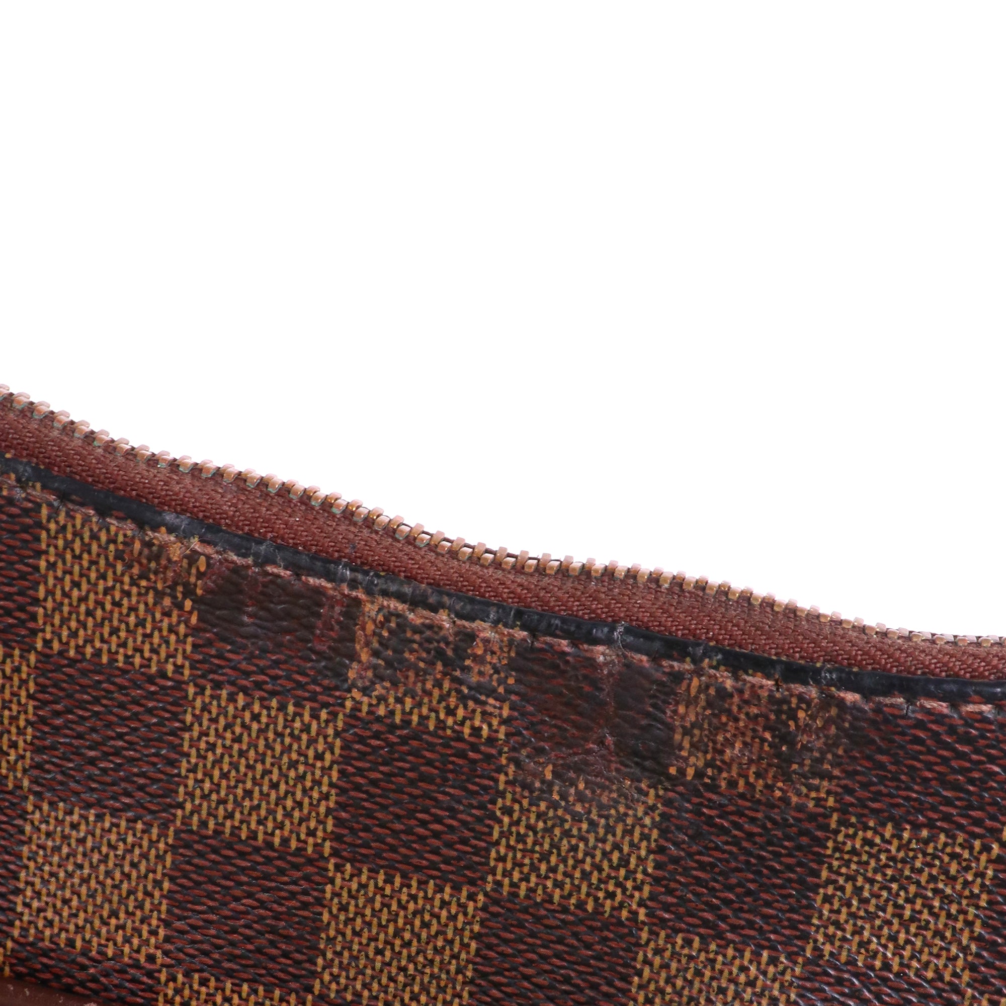 LOUIS VUITTON - Sac à bandoulière Bloomsbury PM Louis Vuitton en toile damier ébène