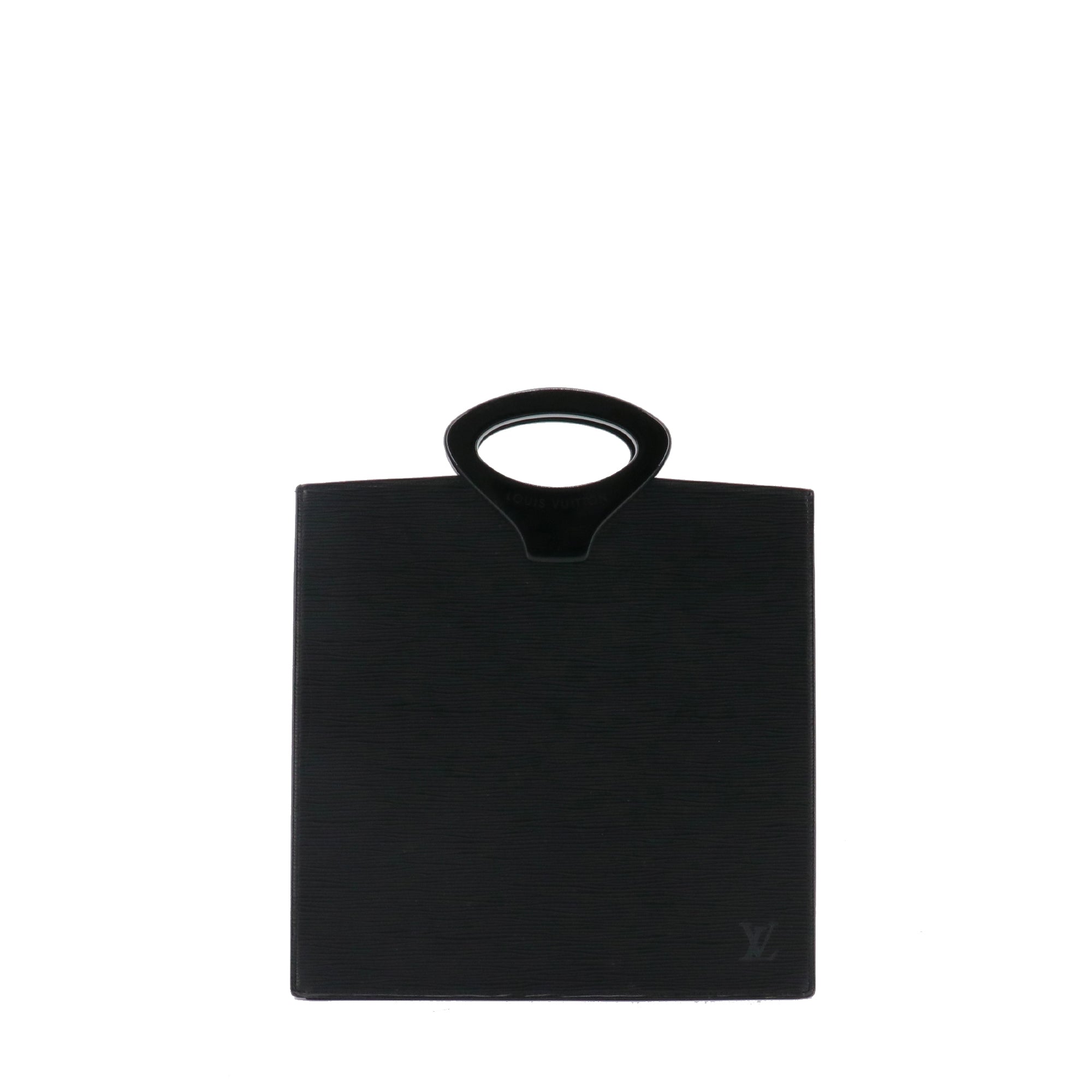 LOUIS VUITTON - Sac cabas plat Ombre Louis Vuitton cuir épi noir