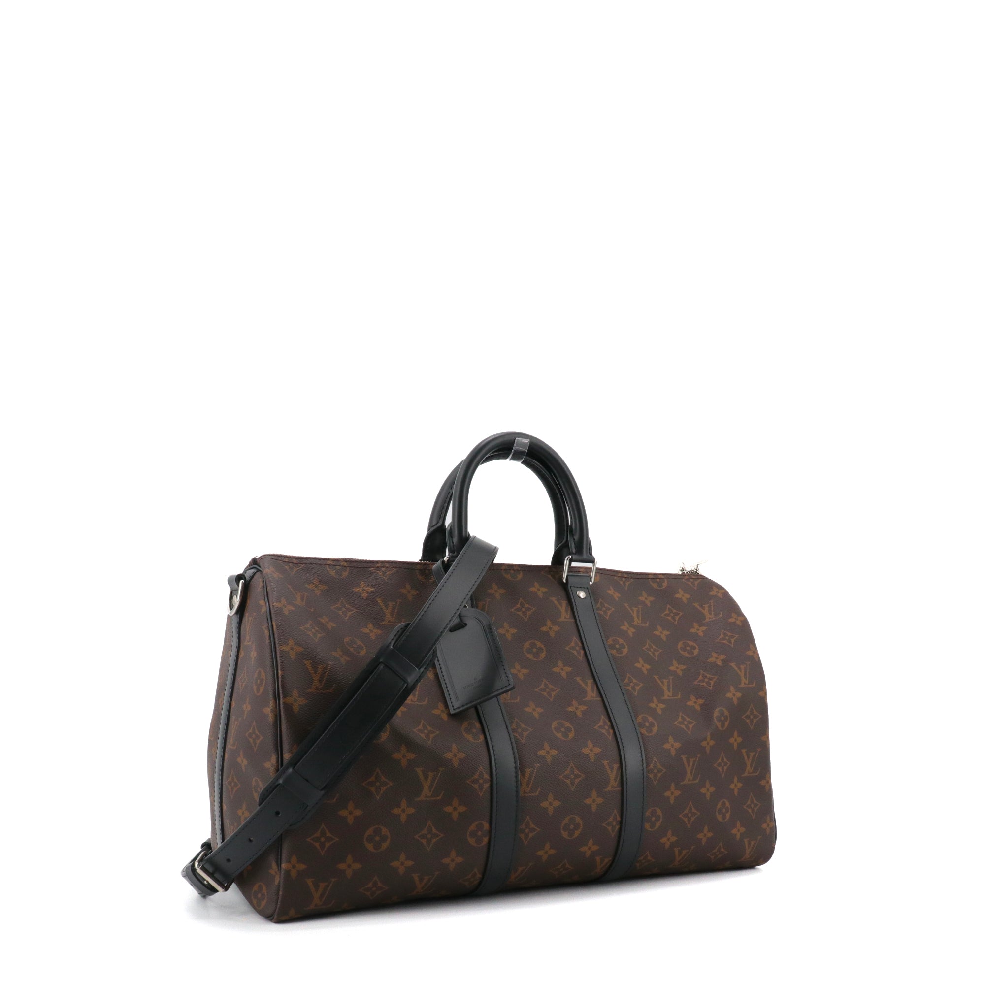 LOUIS VUITTON - Sac de voyage Keepall 45 Louis Vuitton en toile monogrammée