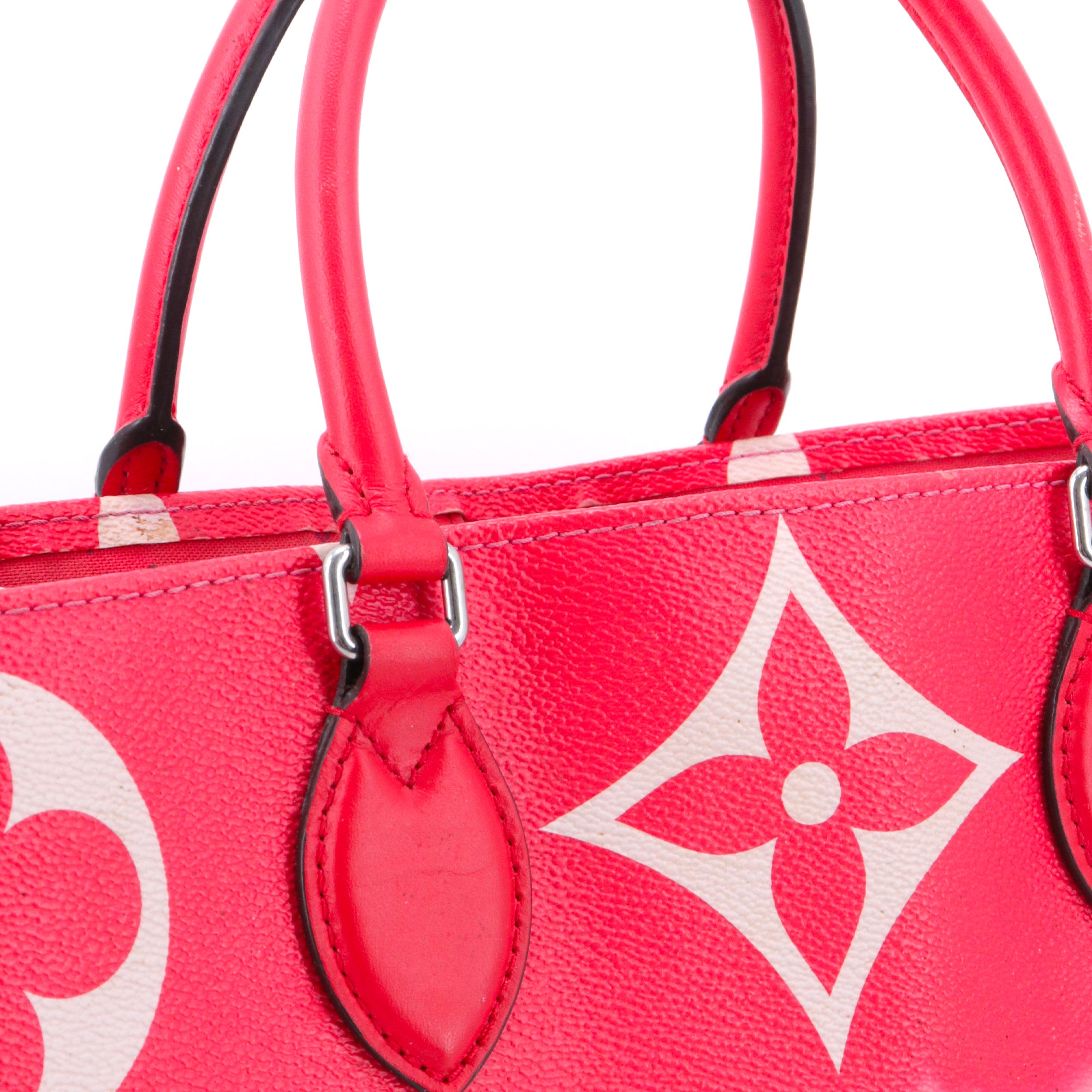 LOUIS VUITTON - Sac cabas Louis Vuitton OnTheGo GM en toile monogrammée édition limitée escale