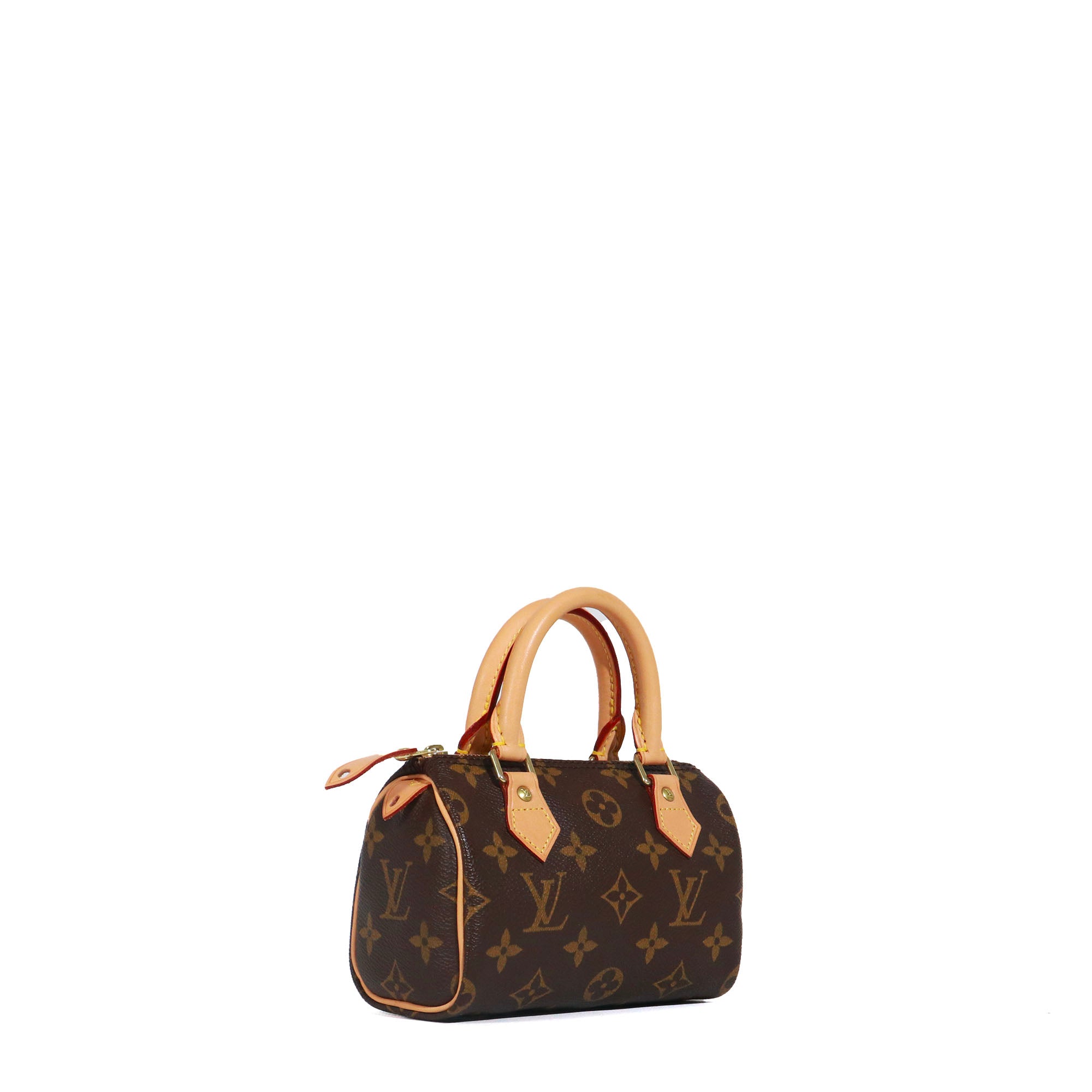 LOUIS VUITTON - Sac à main Nano Speedy en toile monogramme