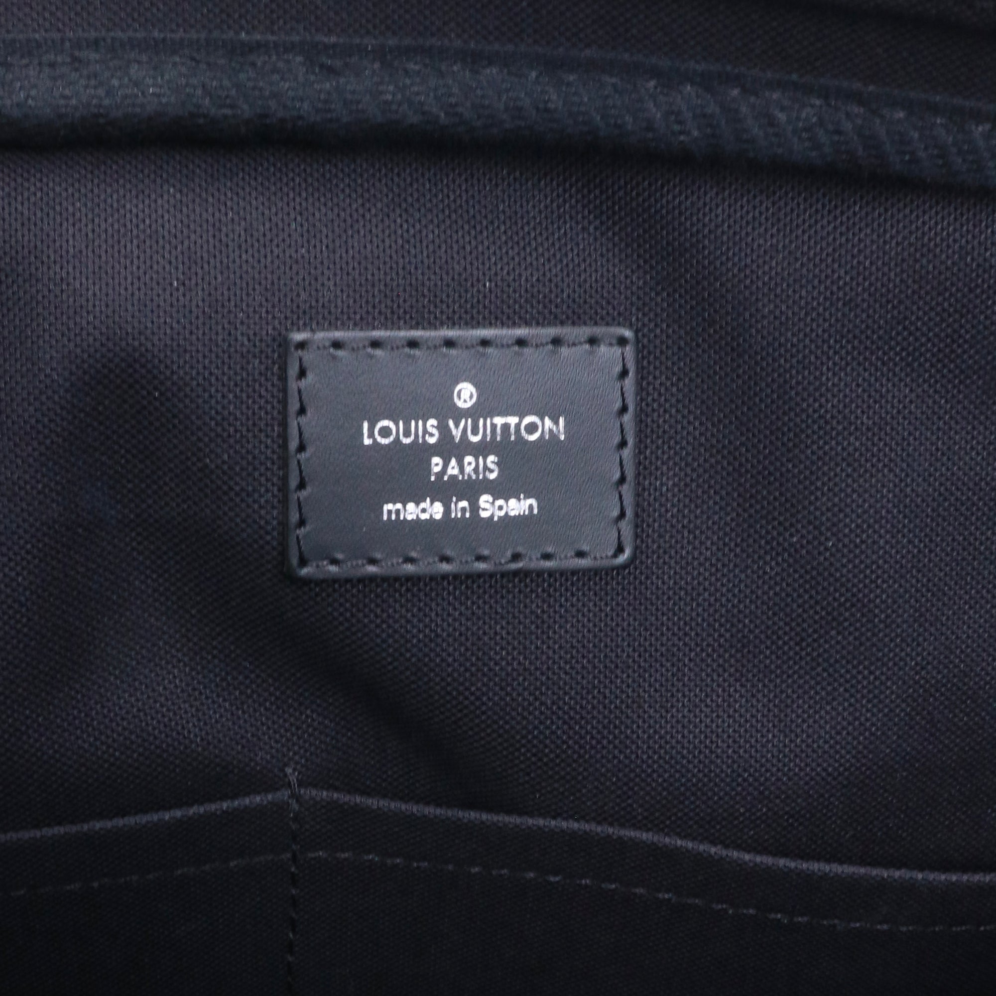 LOUIS VUITTON - Porte-documents Voyage NM Louis Vuitton en toile enduite damier graphite