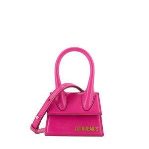 JACQUEMUS - Sac à bandoulière Chiquito Jacquemus en cuir rose