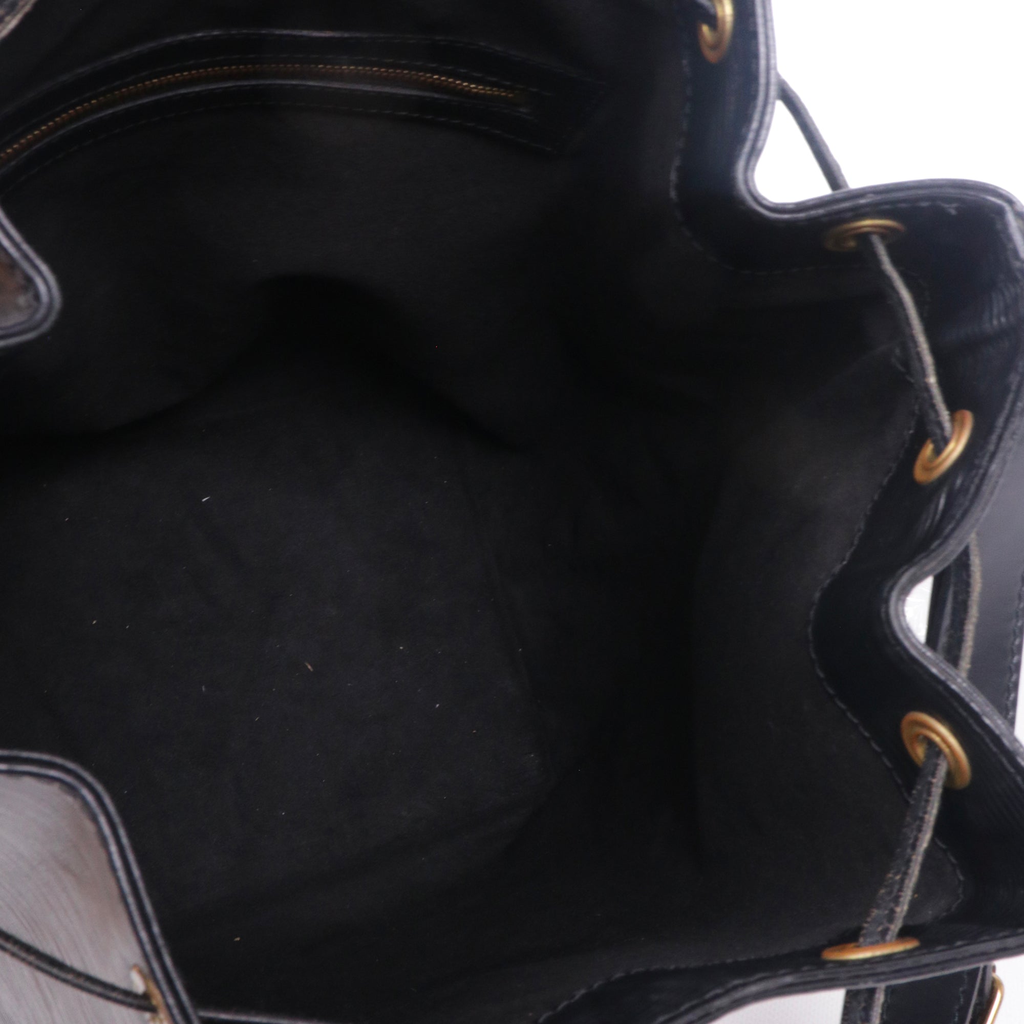 LOUIS VUITTON - Sac à épaule Noé Louis Vuitton en cuir épi noir