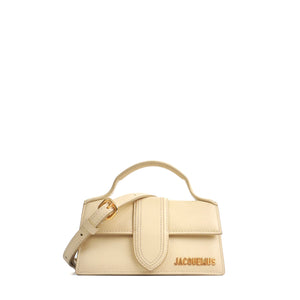 JACQUEMUS - Sac à bandoulière Bambino Jacquemus en cuir beige