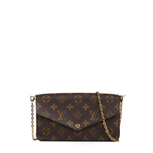 LOUIS VUITTON - Pochette Félicie Louis Vuitton en toile monogramme