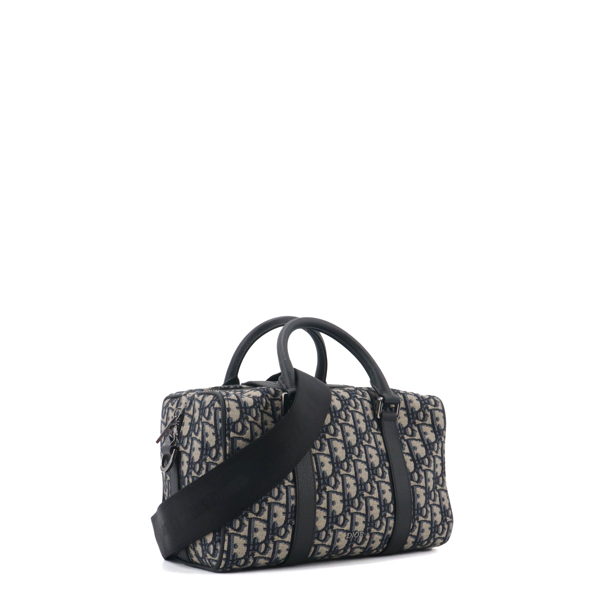DIOR - Sac à bandoulière Lingot 26 Dior en toile Dior Oblique