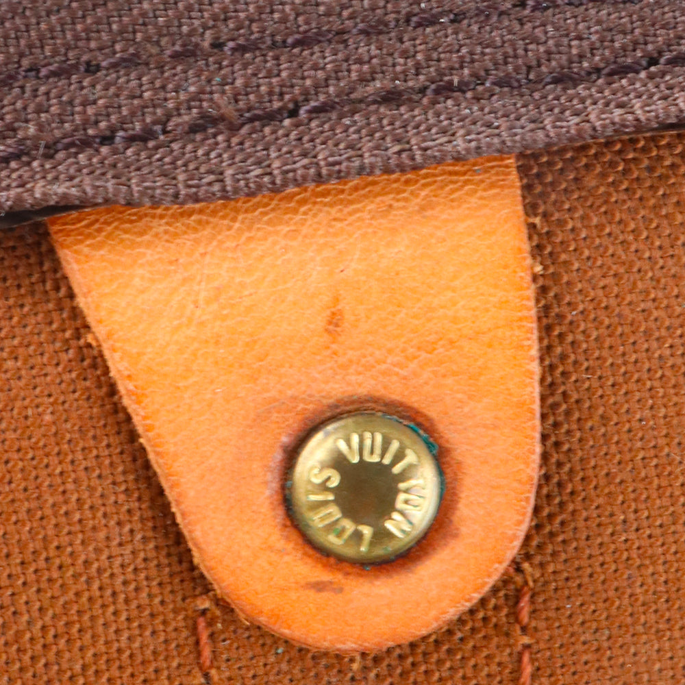 LOUIS VUITTON - Sac de voyage Keepall 50 avec bandoulière en toile monogrammée vintage