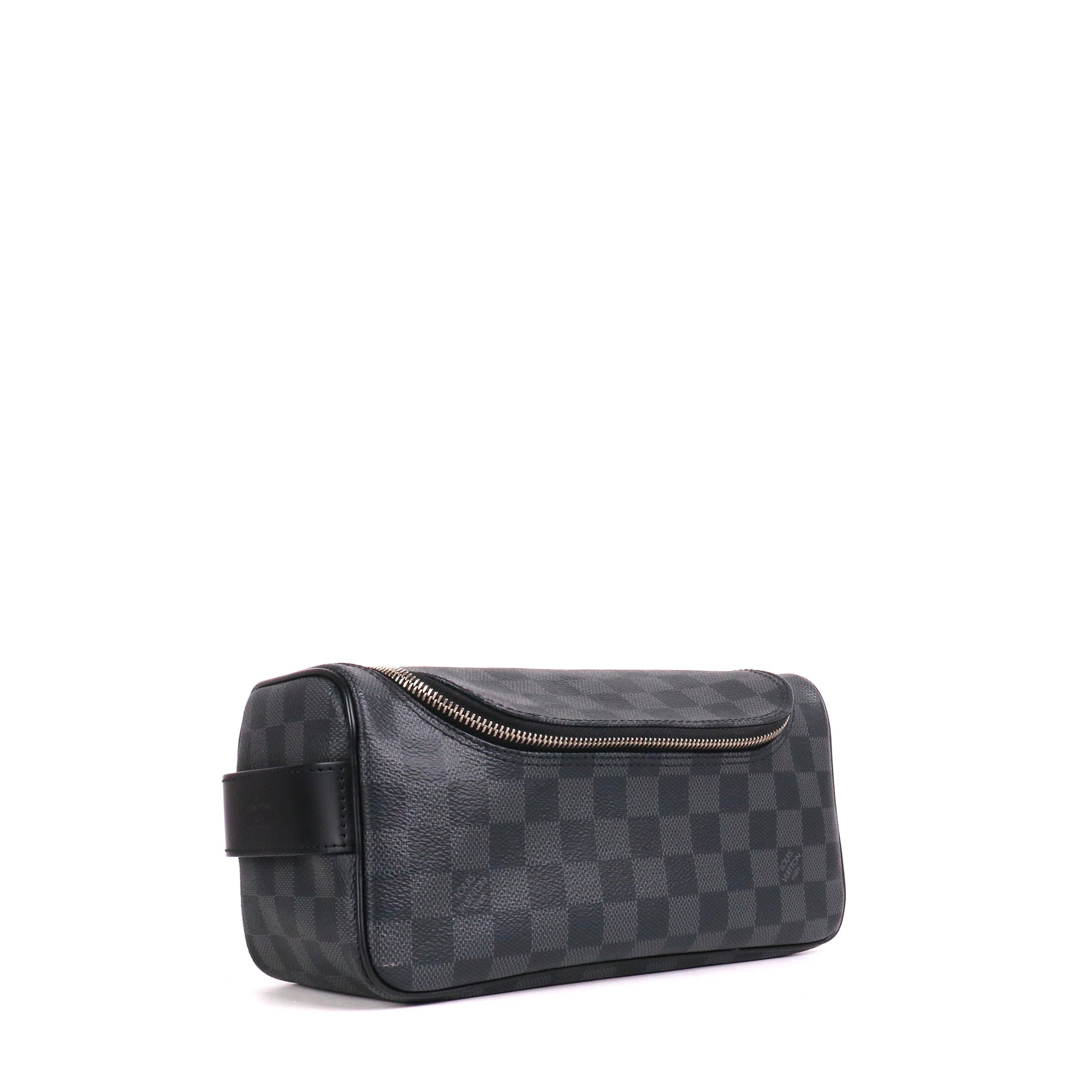 LOUIS VUITTON - Trousse de toilette Louis Vuitton en toile damier graphite