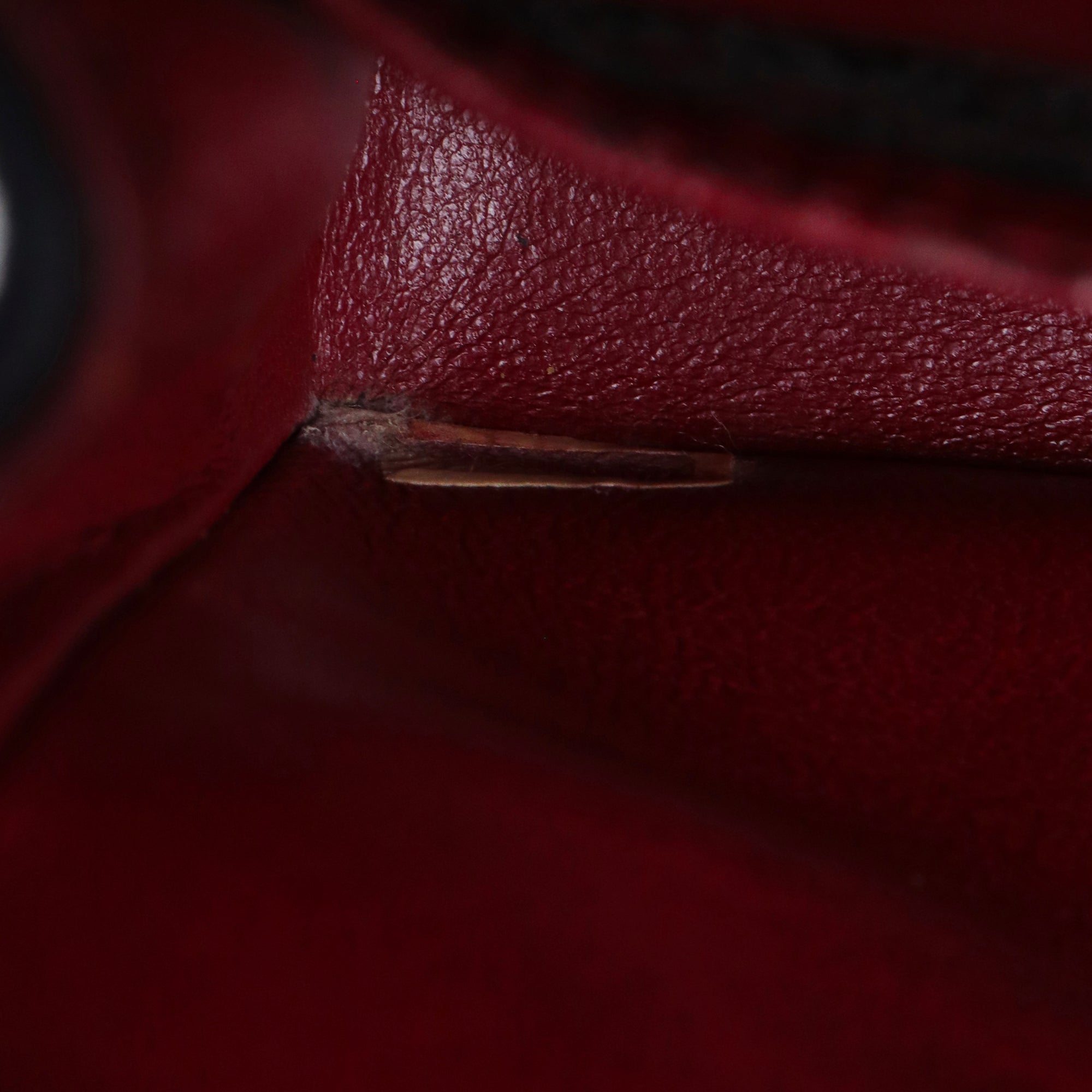 CHANEL - Sac à main Timeless/Classique medium Chanel double flap en cuir matelassé noir vintage